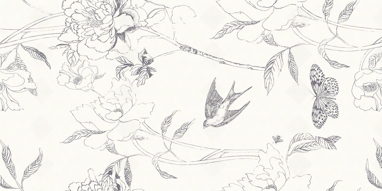 法式复古拼花砖贴图下载【ID:1205161465】