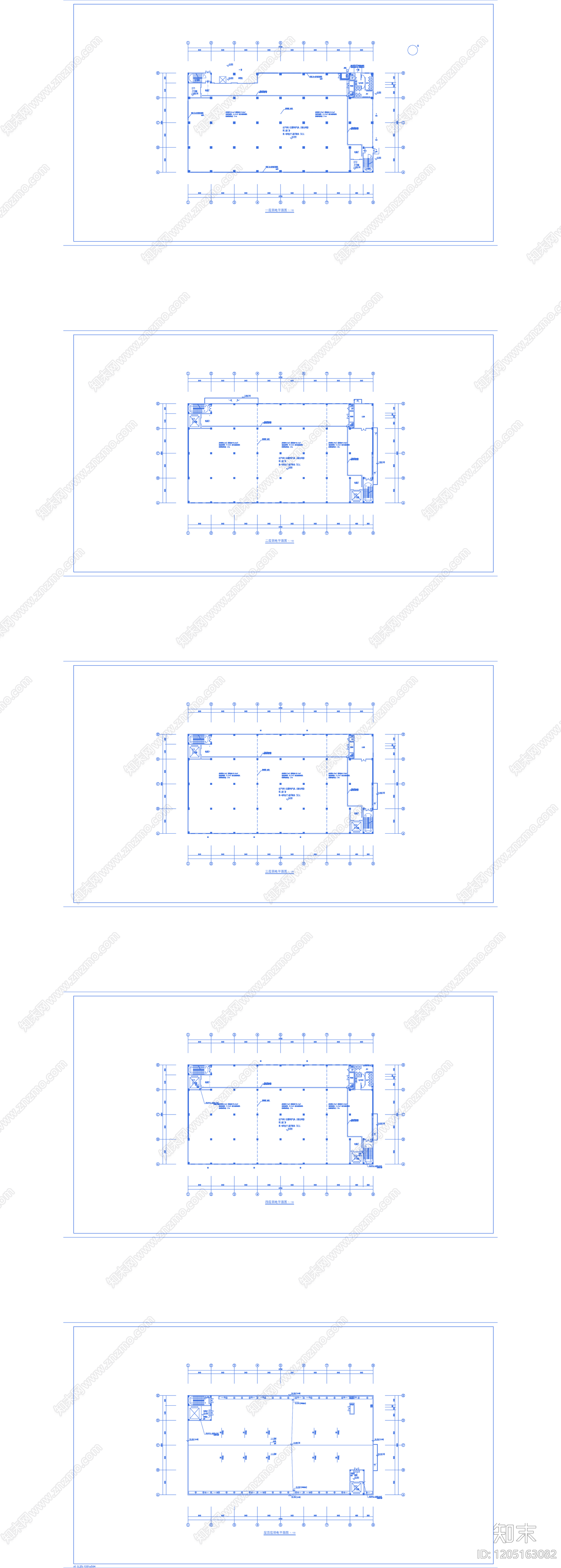 通信网络系统cad施工图下载【ID:1205163082】