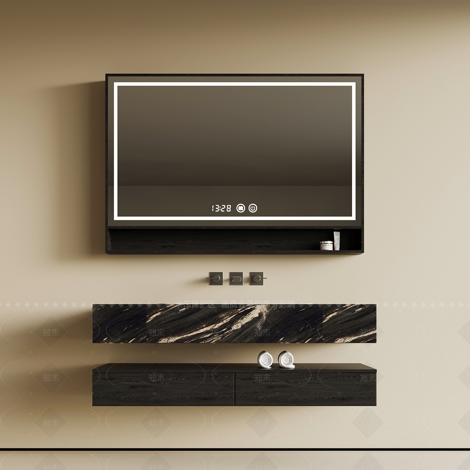 浴室柜3D模型下载【ID:1205170096】