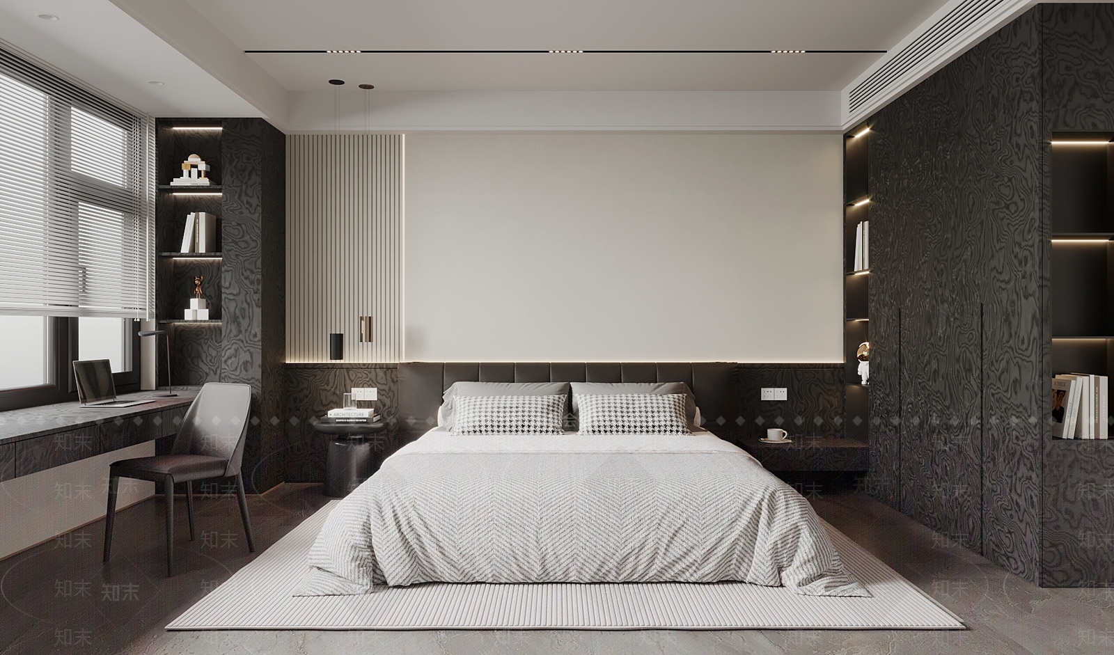 左侧装饰展示柜衣柜3D模型下载【ID:1227570646】