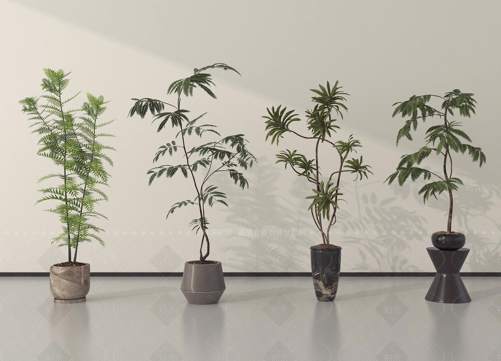 盆栽3D模型下载【ID:1205175557】