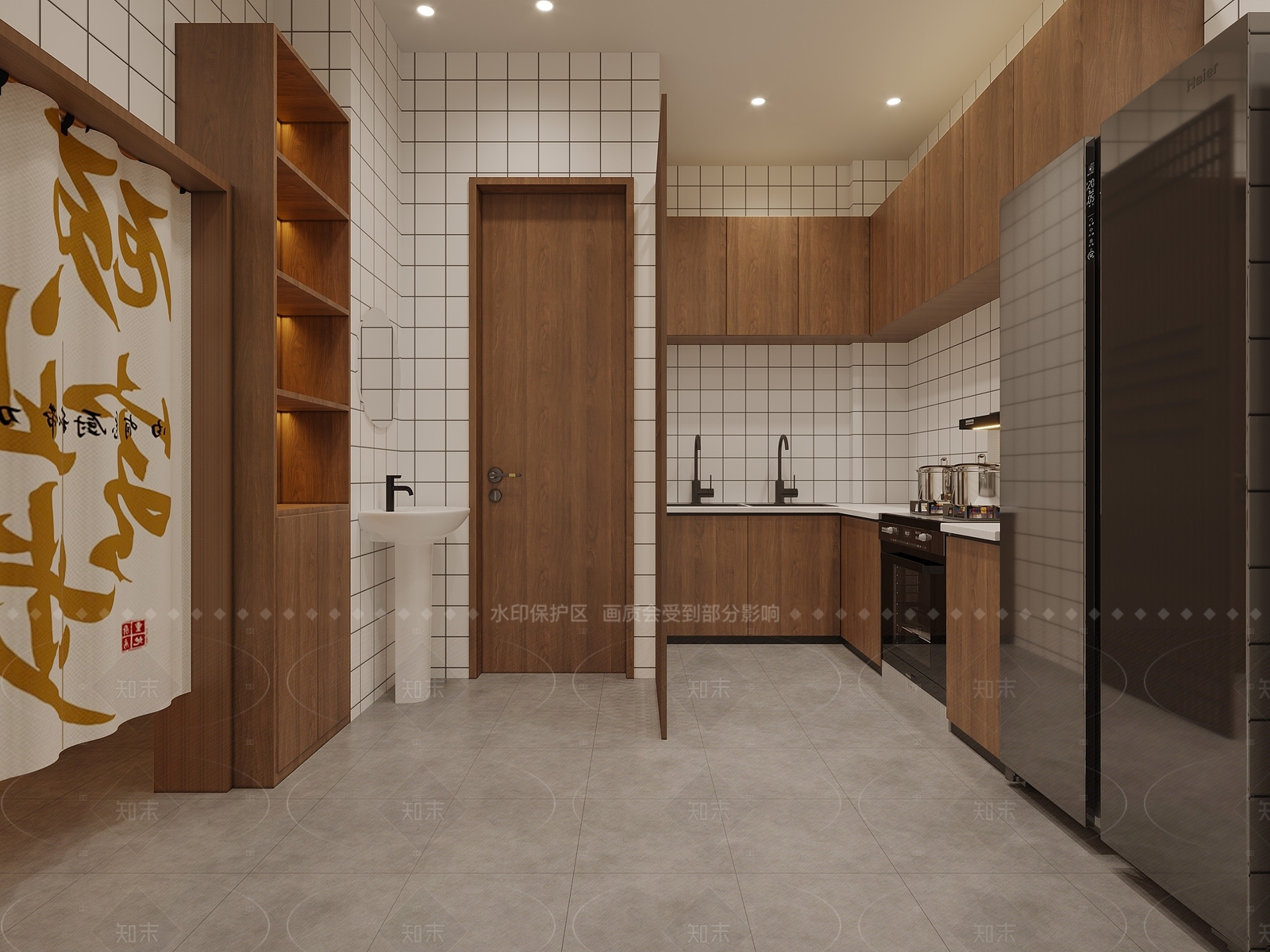现代咖啡厅3D模型下载【ID:1205180930】