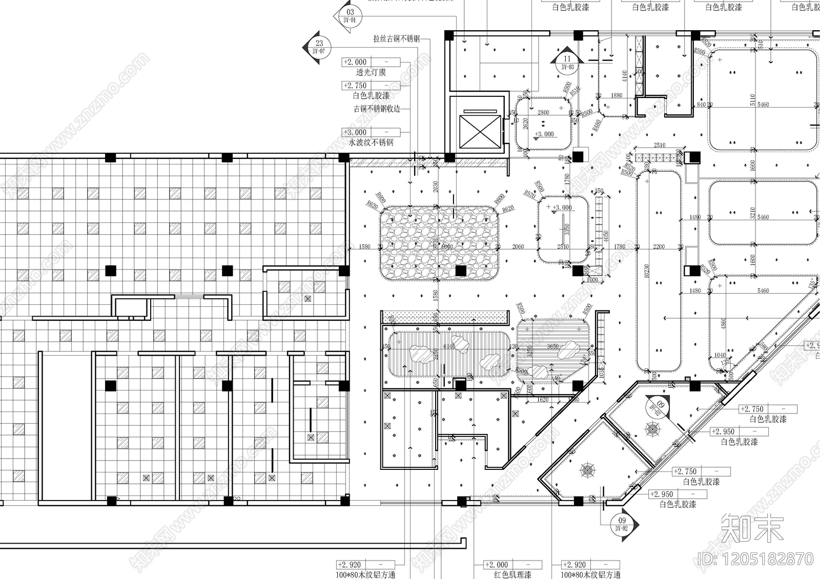 其他餐饮空间cad施工图下载【ID:1205182870】