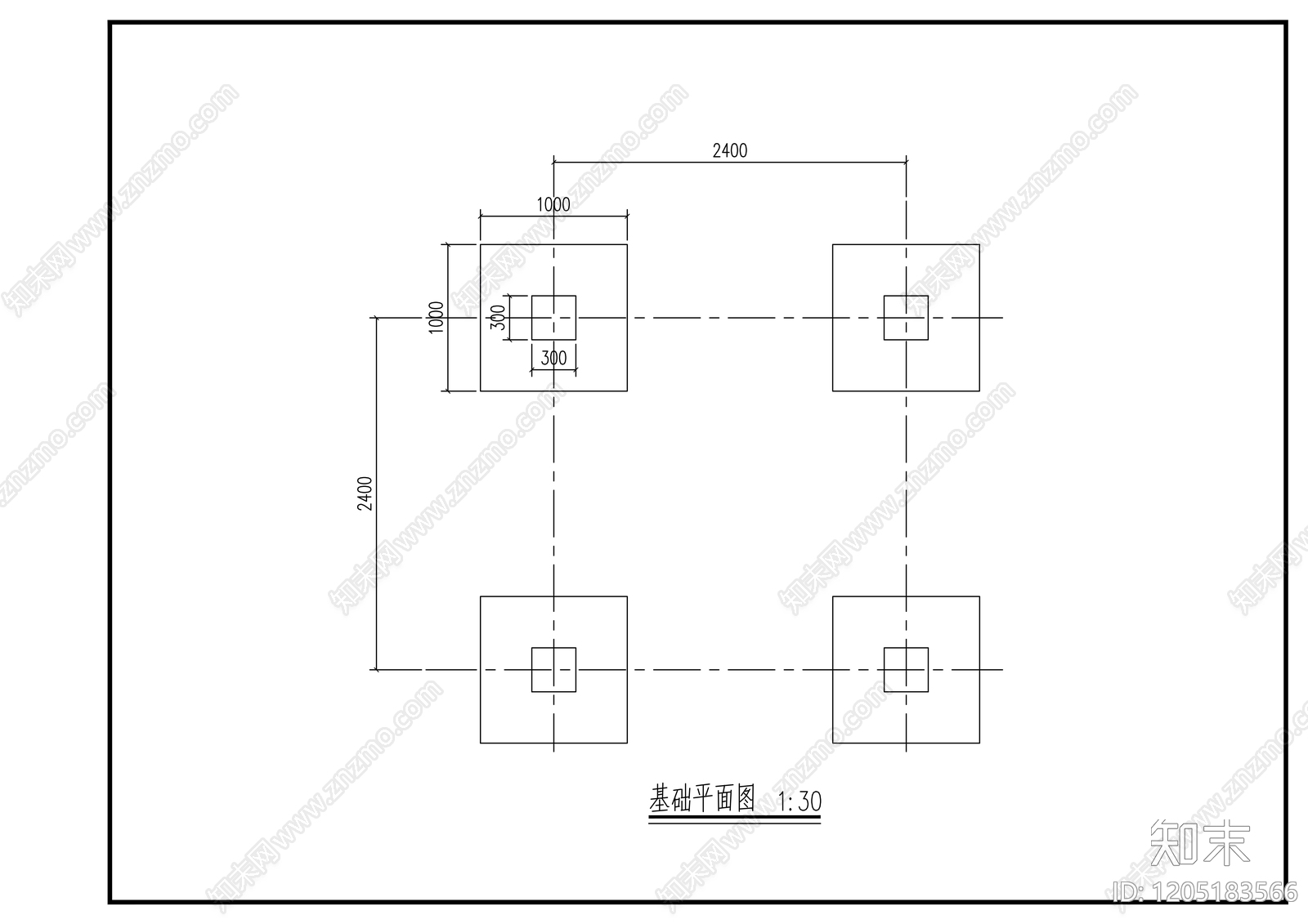 现代亭子cad施工图下载【ID:1205183566】