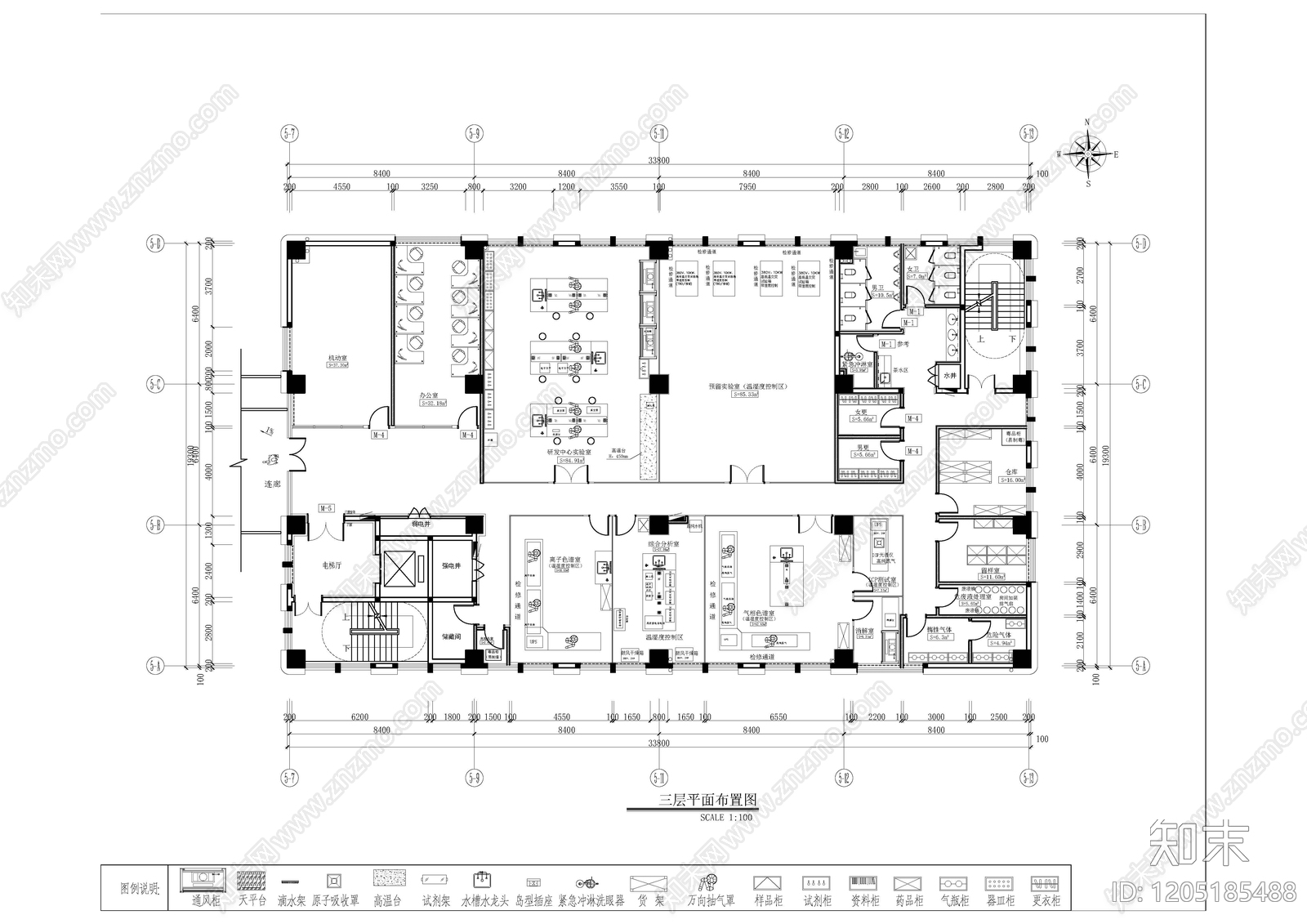 其他办公空间cad施工图下载【ID:1205185488】