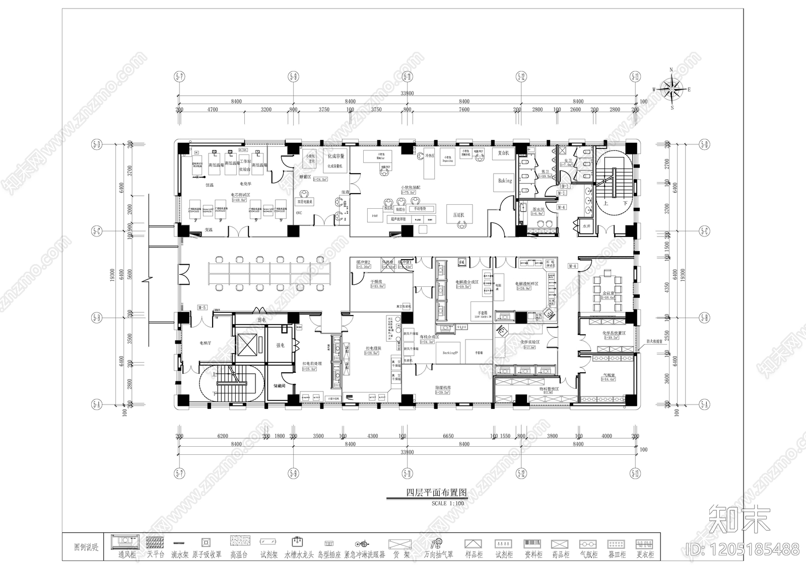 其他办公空间cad施工图下载【ID:1205185488】