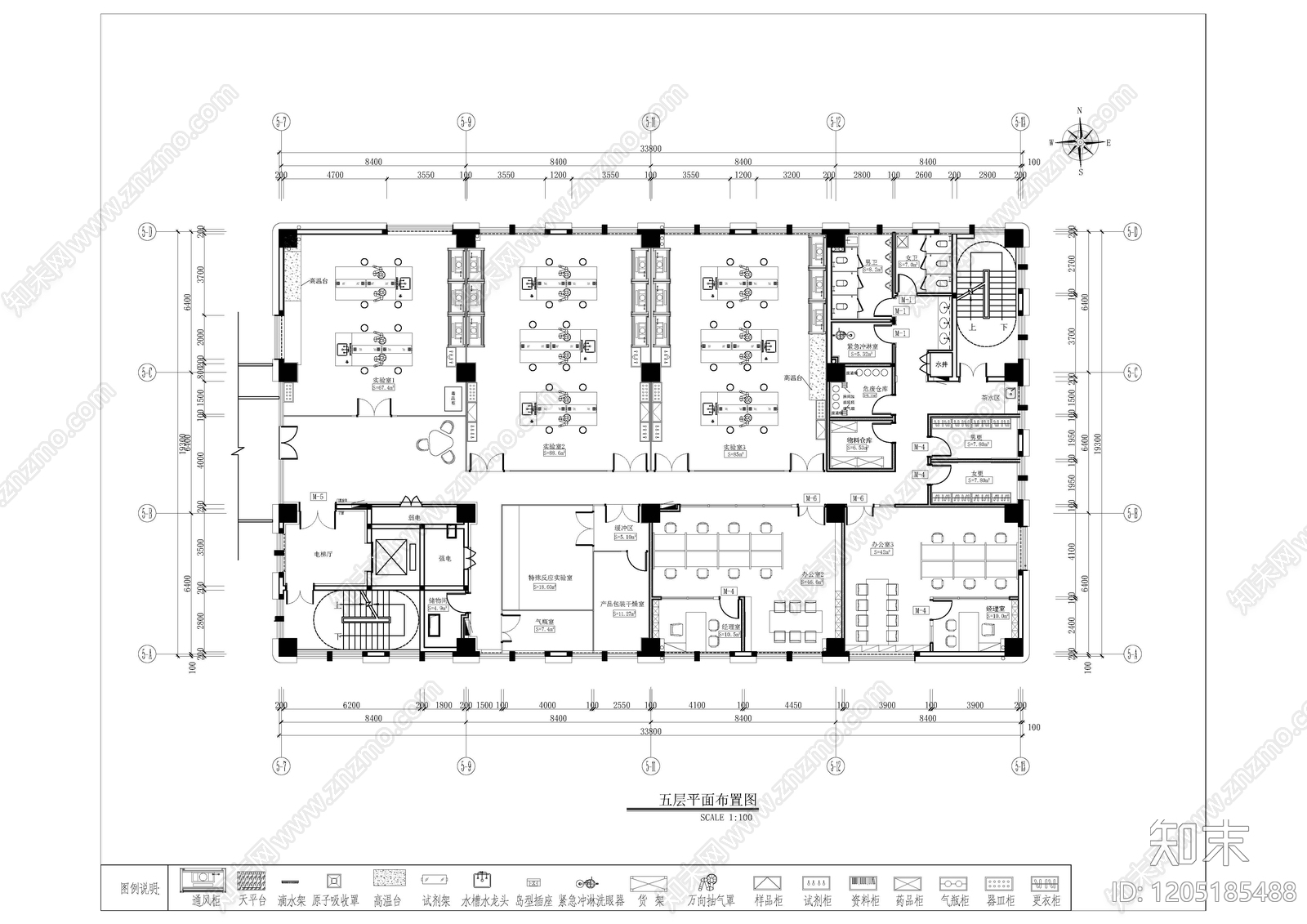 其他办公空间cad施工图下载【ID:1205185488】