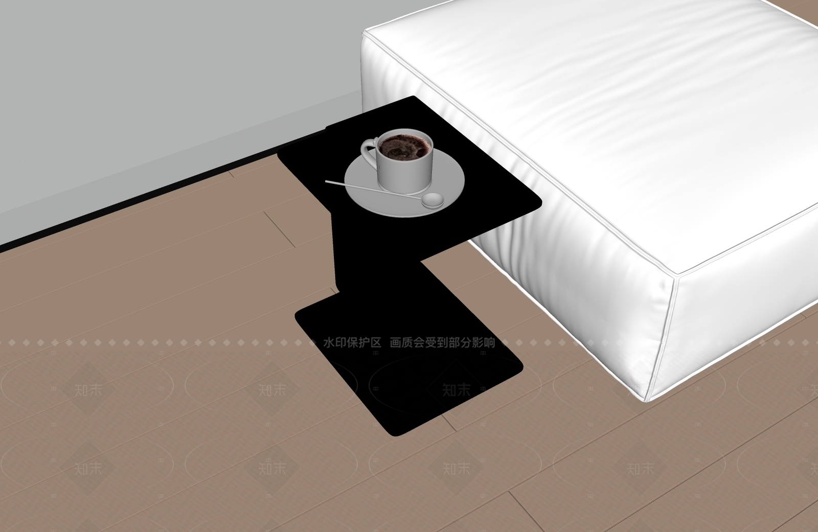 现代边几SU模型下载【ID:1205195635】