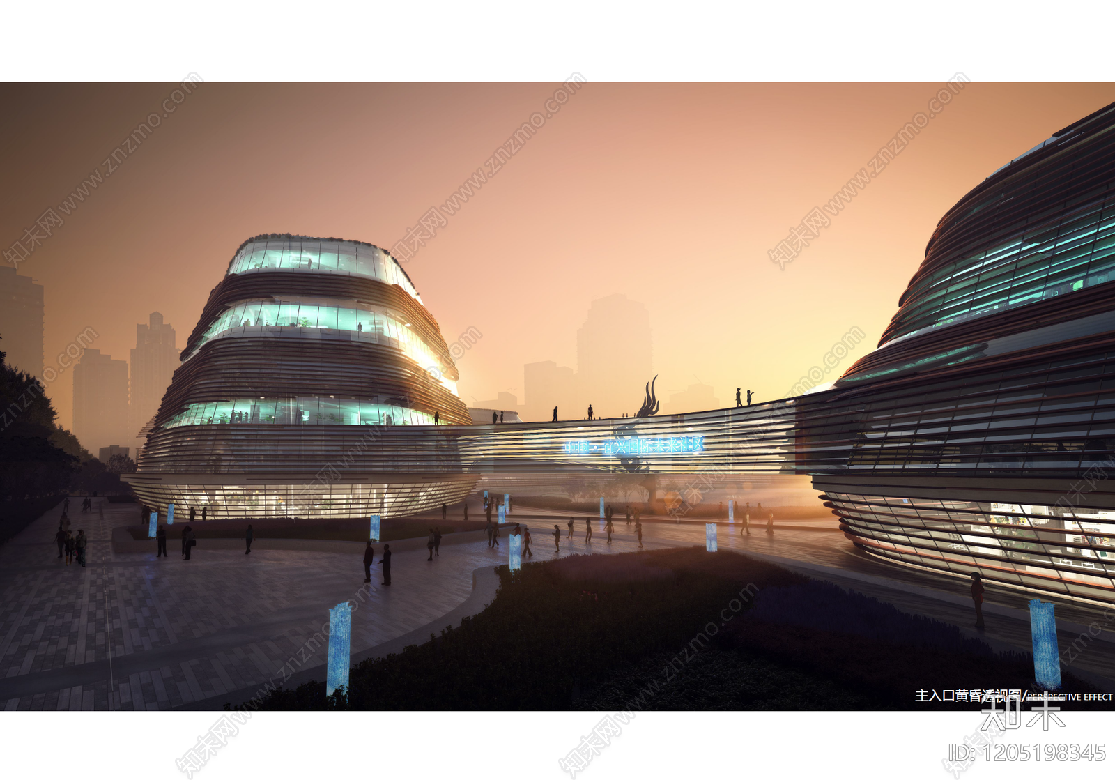 现代展馆建筑下载【ID:1205198345】