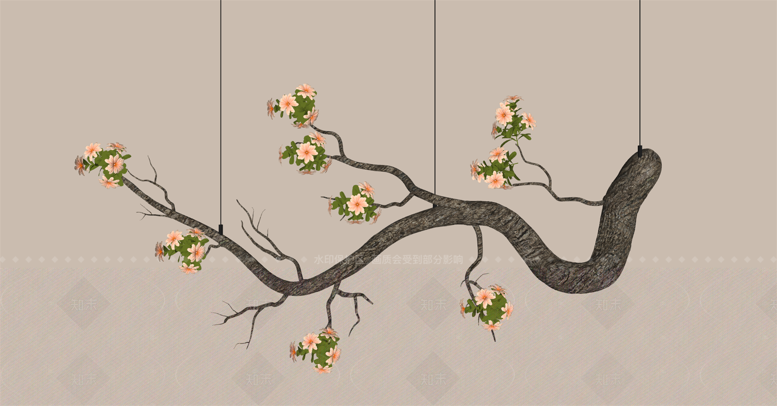 现代挂件SU模型下载【ID:1205209577】