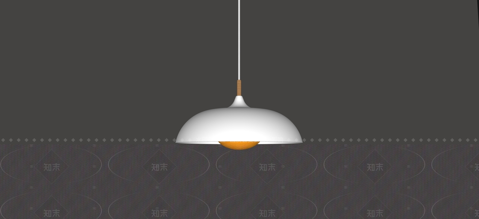 极简意式吊灯SU模型下载【ID:1205321527】