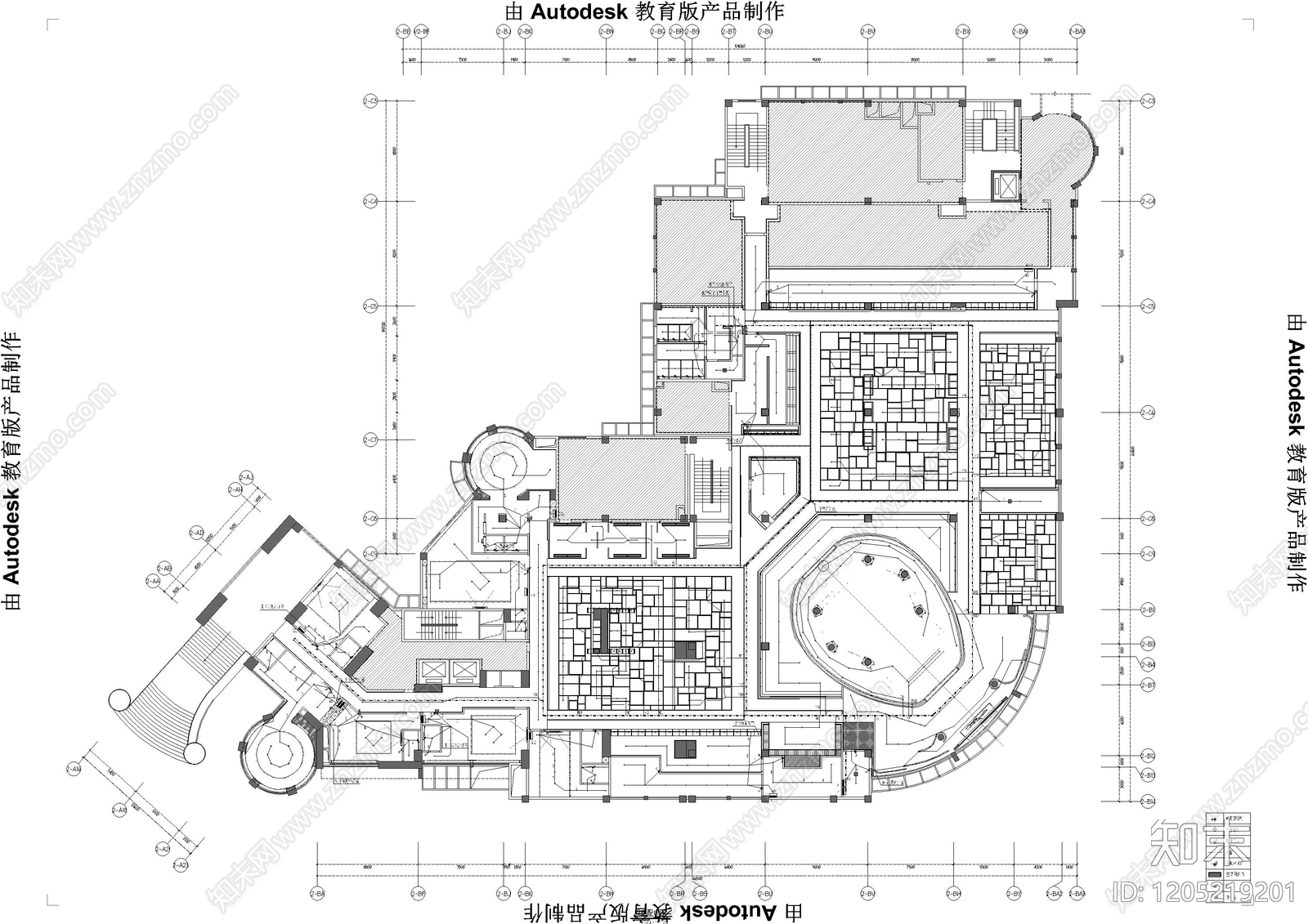 电气图cad施工图下载【ID:1205219201】