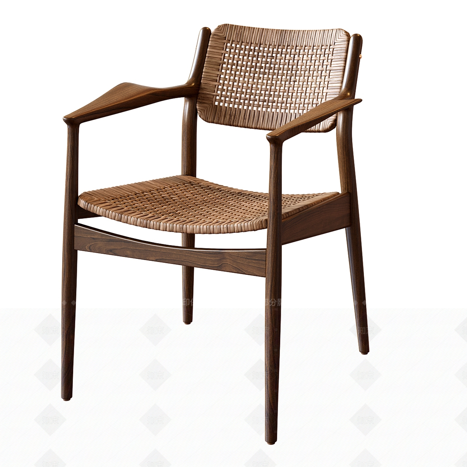 现代餐椅SU模型下载【ID:1205219976】