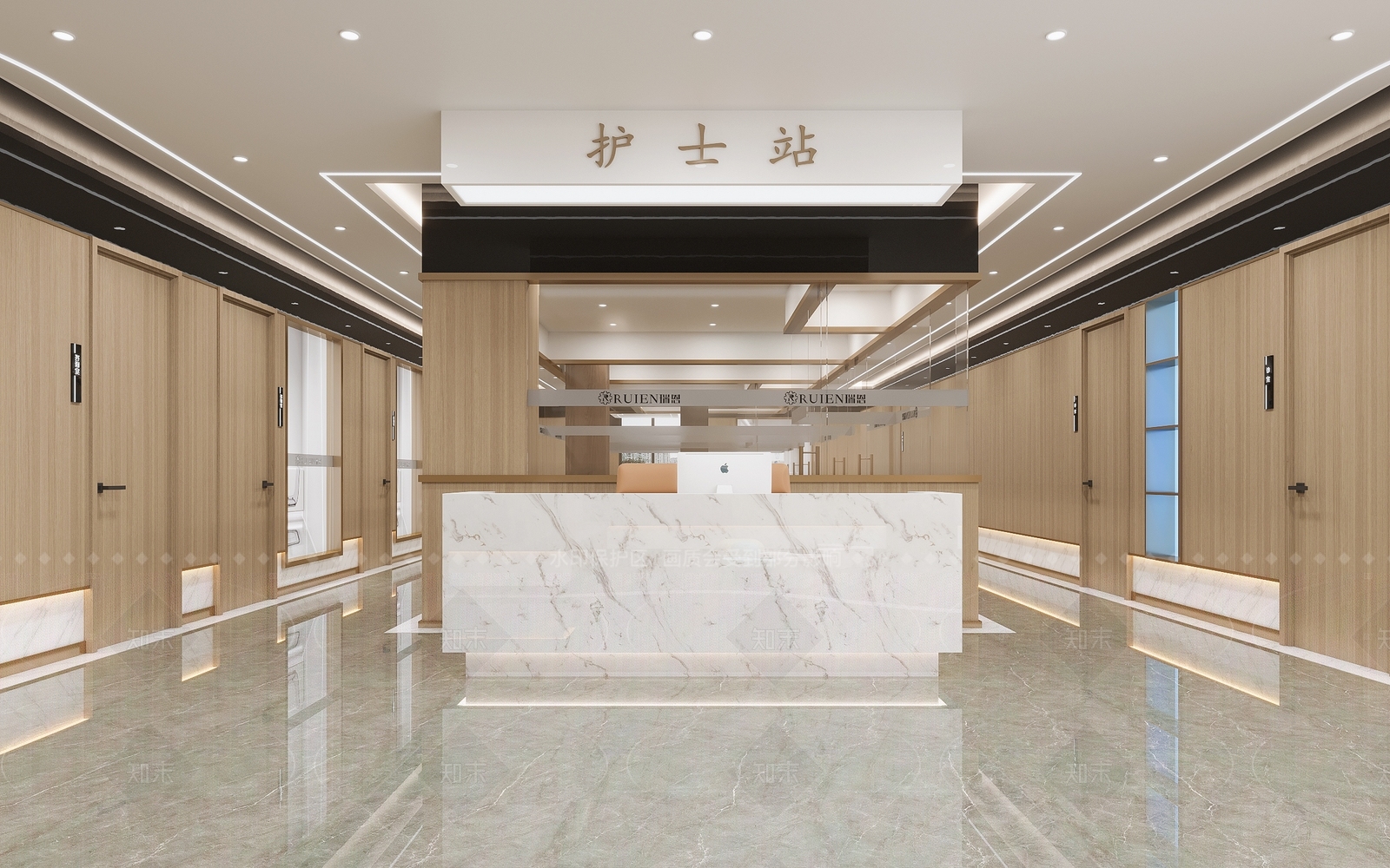 现代医院3D模型下载【ID:1205222555】