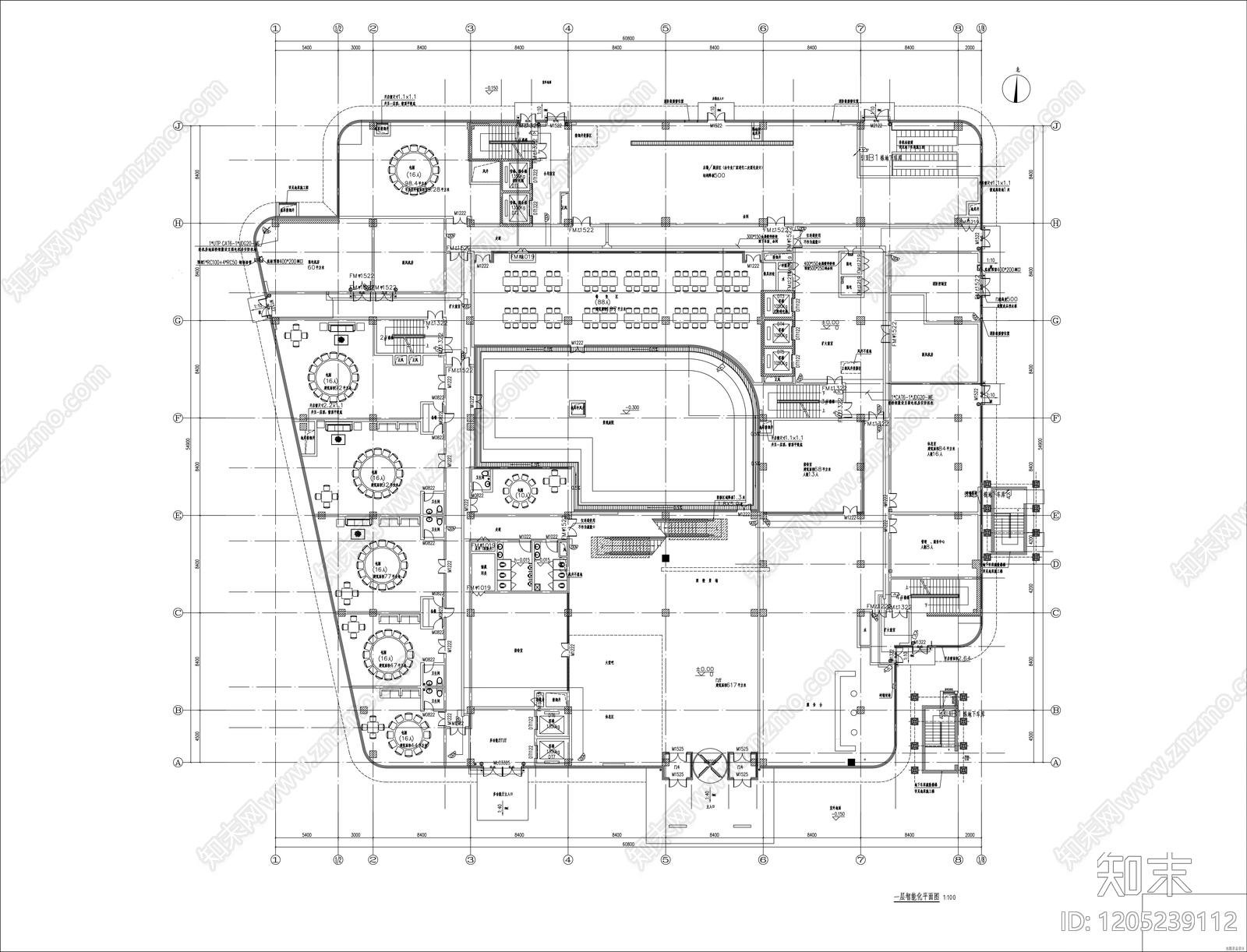 电气图cad施工图下载【ID:1205239112】