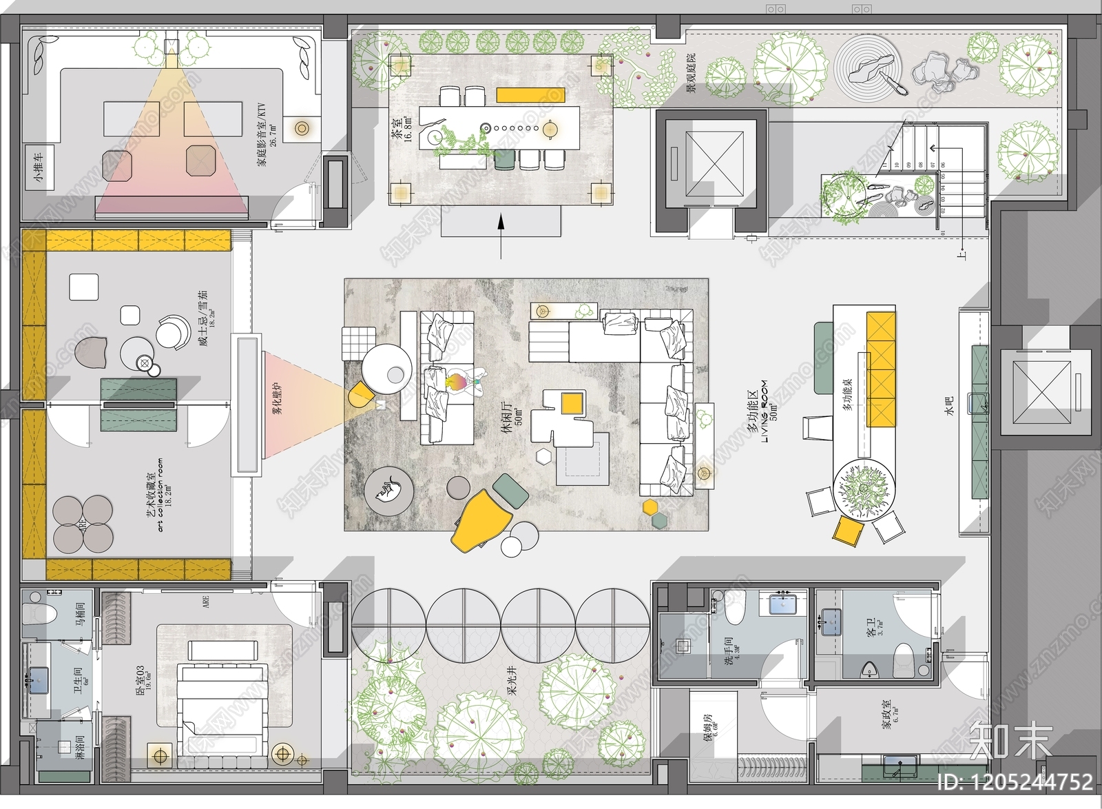 别墅施工图下载【ID:1205244752】
