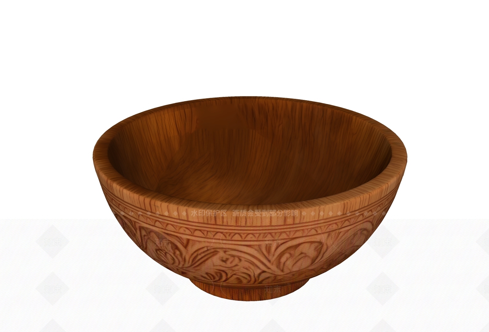 新中式原木雕塑SU模型下载【ID:1205245957】