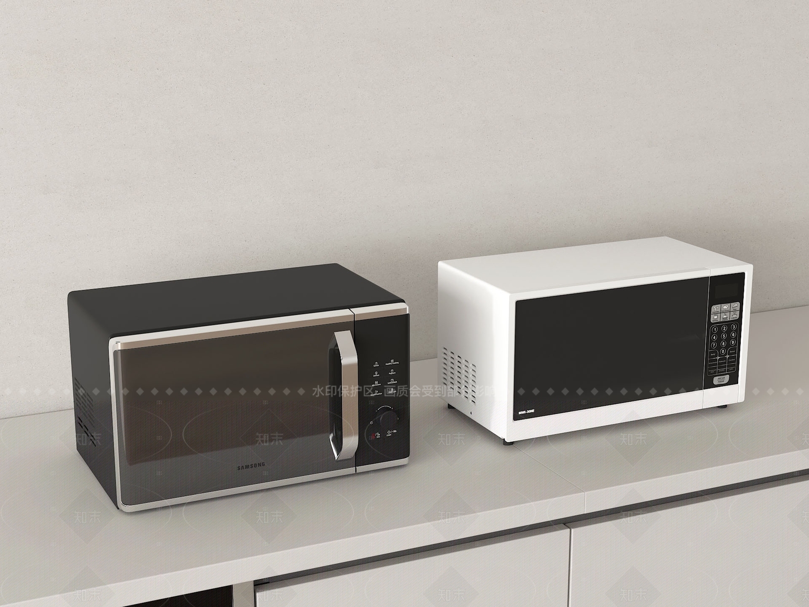 微波炉SU模型下载【ID:1205246794】