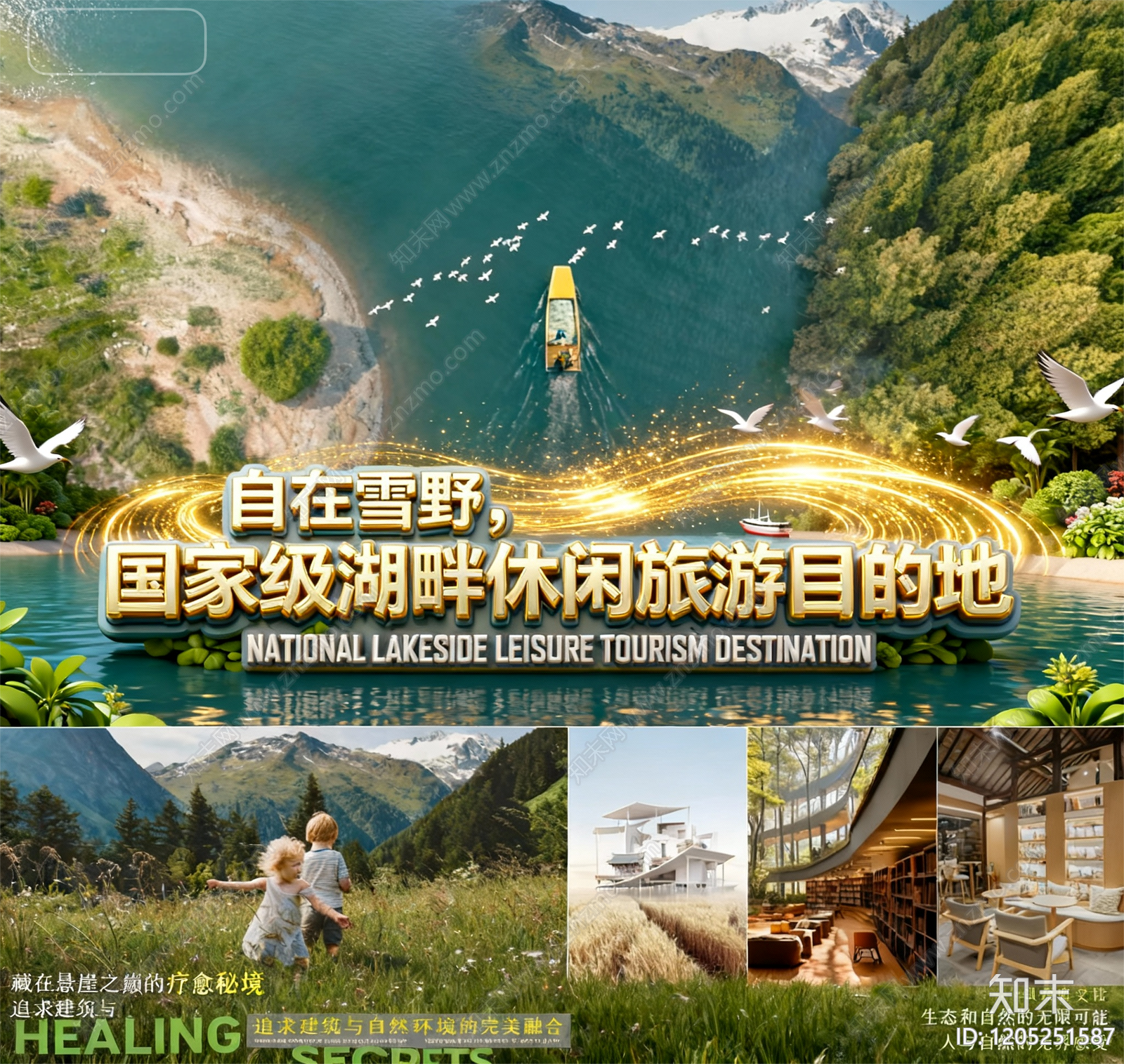 现代度假区景观下载【ID:1205251587】