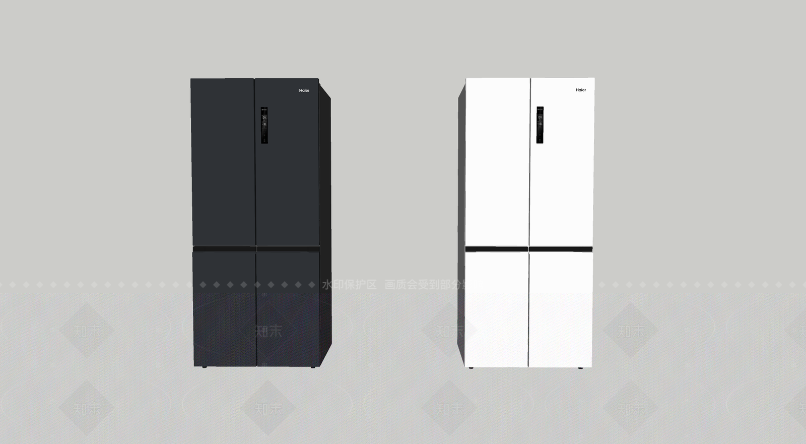 冰箱SU模型下载【ID:1205257659】