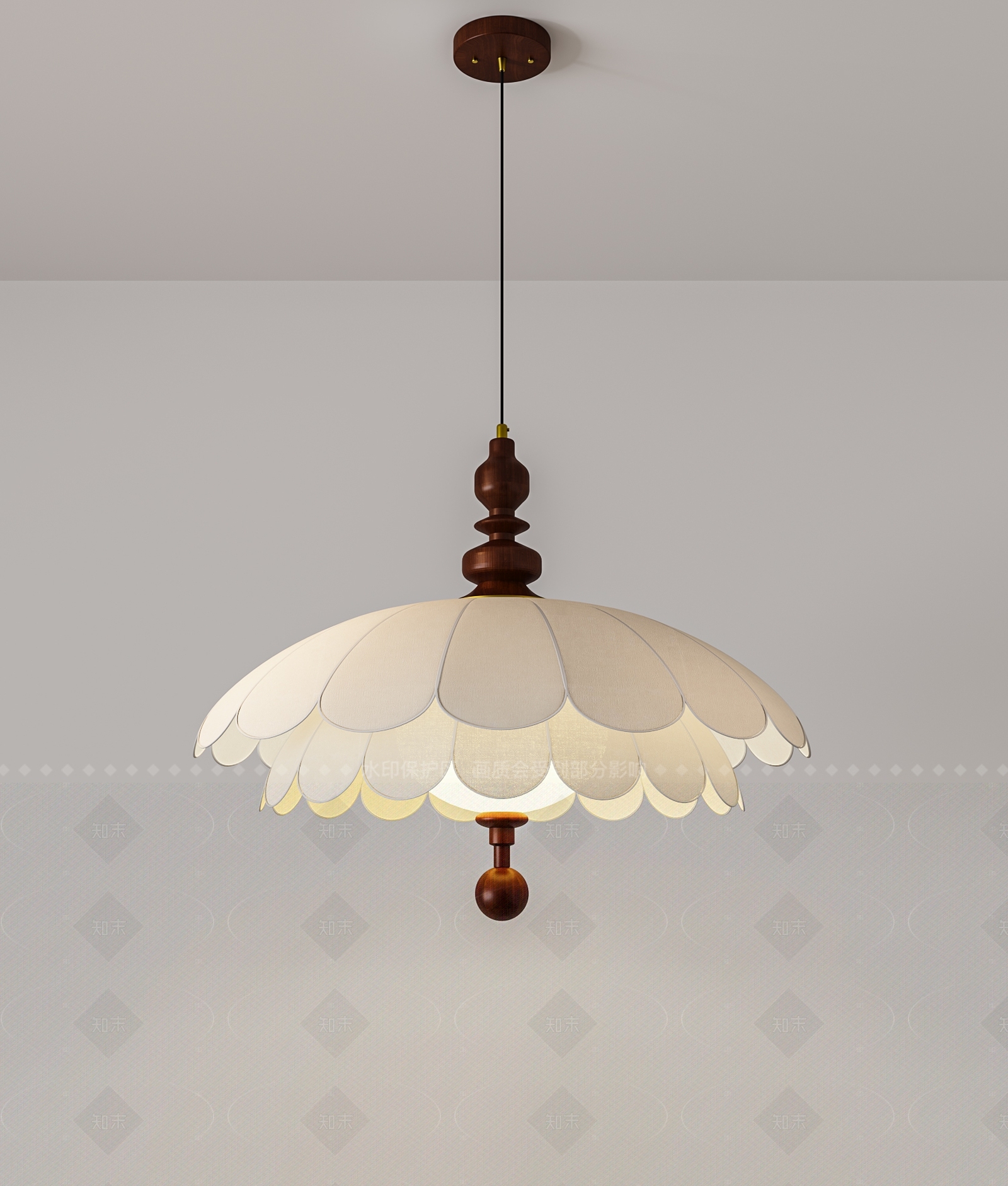 法式中古吊灯3D模型下载【ID:1205264011】