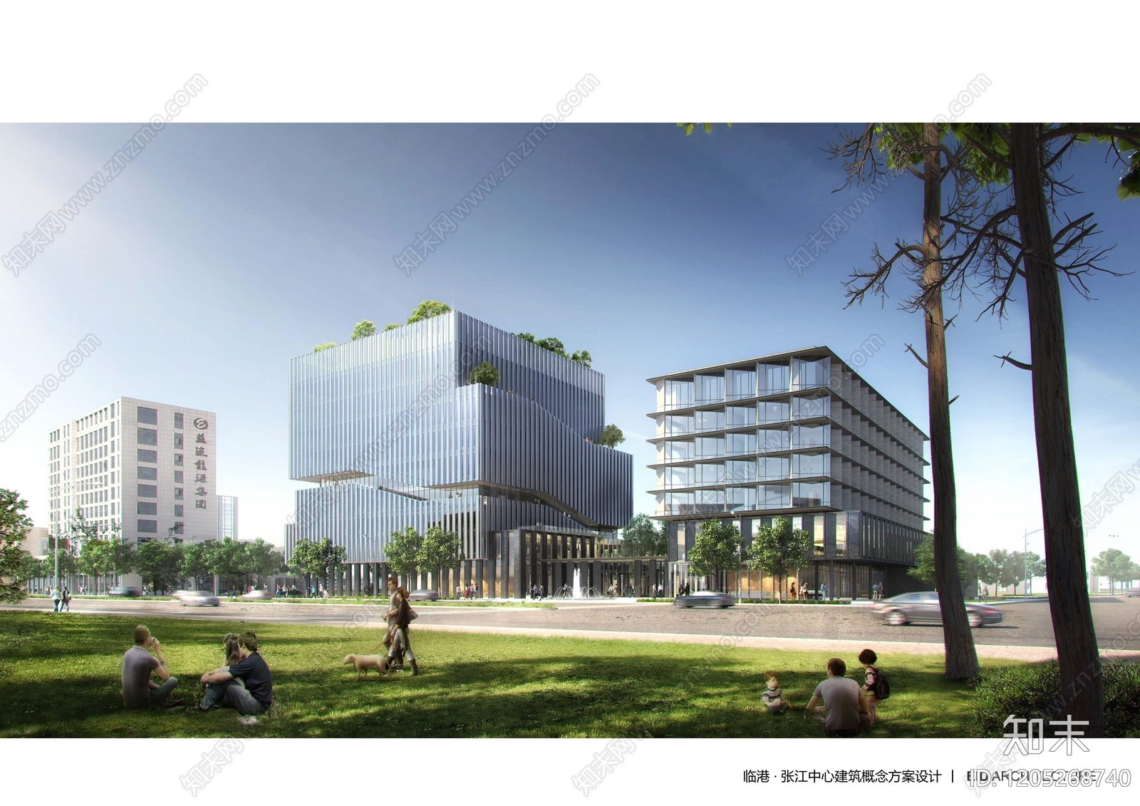 现代办公楼下载【ID:1205268740】