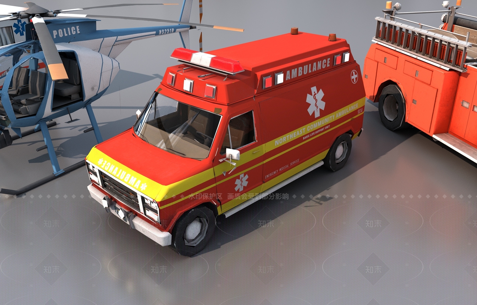汽车3D模型下载【ID:1205272437】