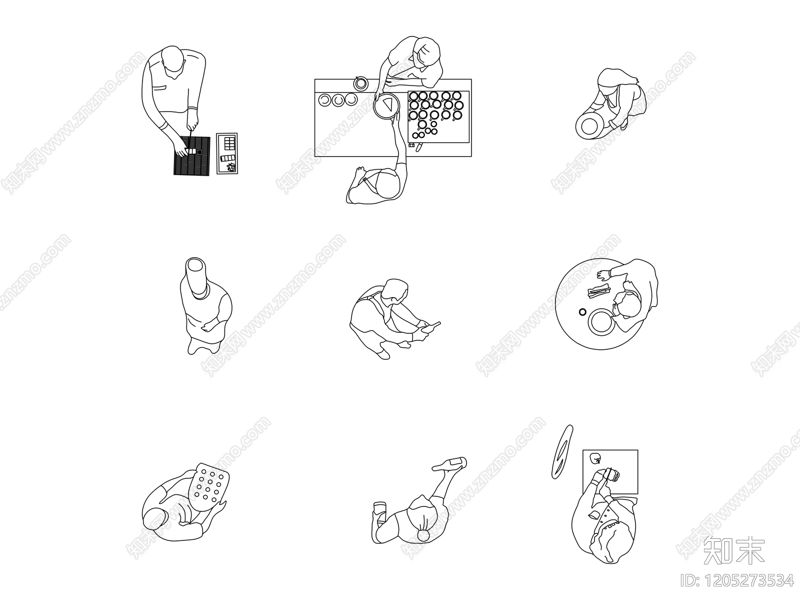 人物施工图下载【ID:1205273534】