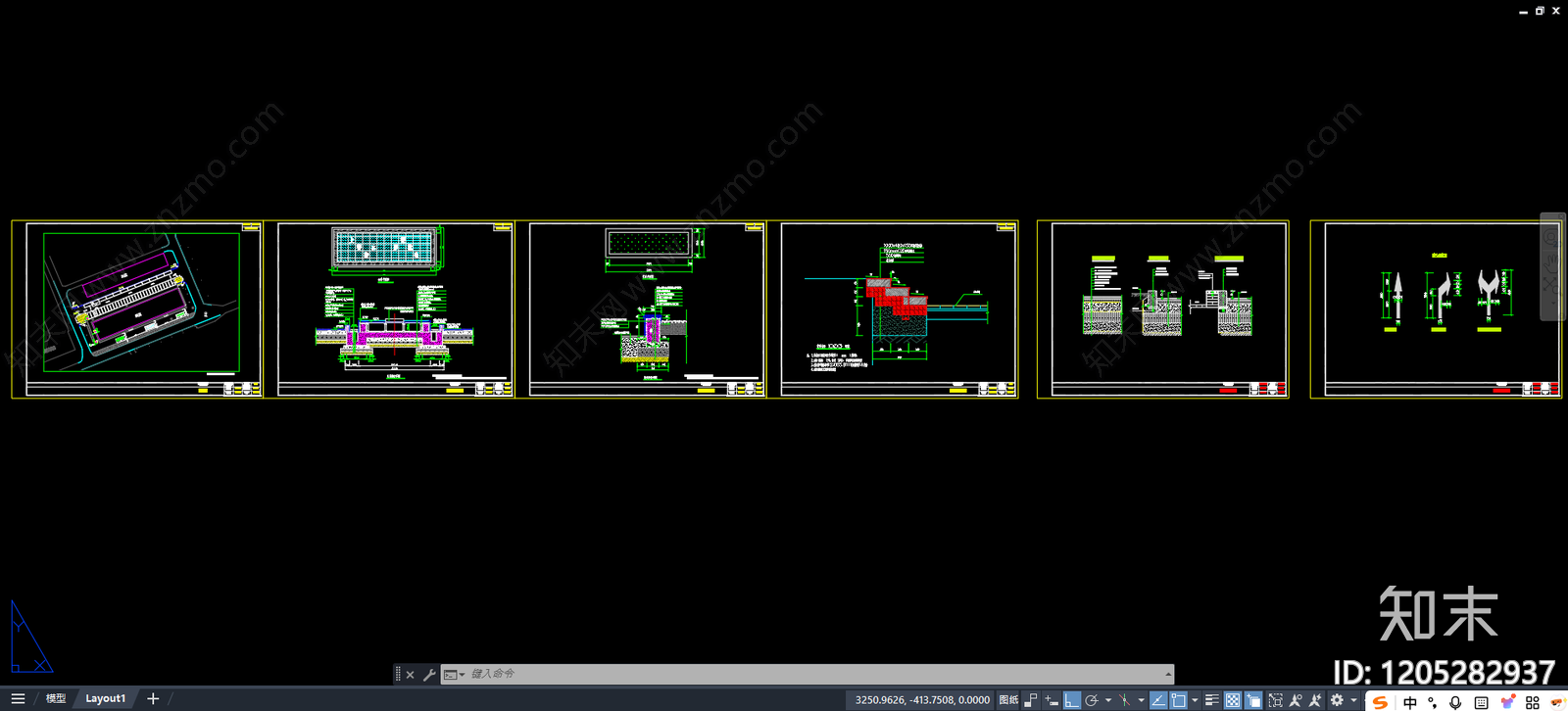 现代其他景观施工图下载【ID:1205282937】