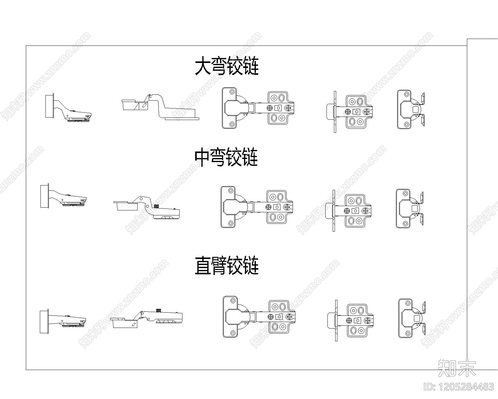 现代节点详图CAD图纸
