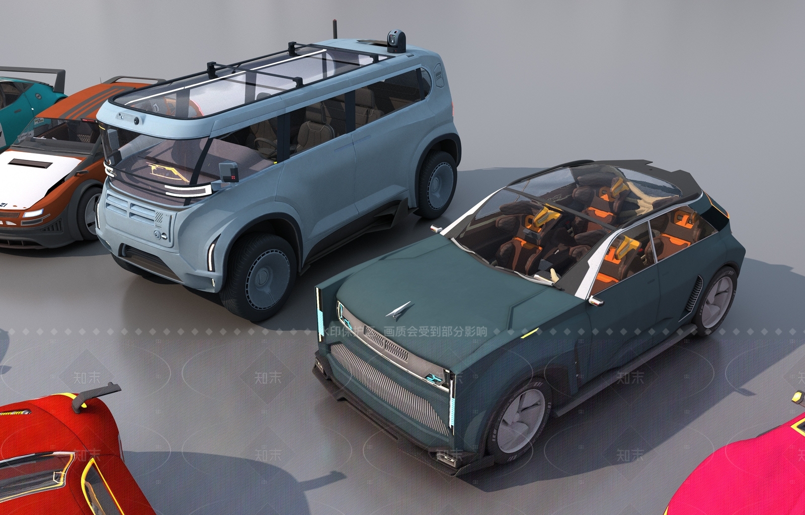 汽车3D模型下载【ID:1205288630】