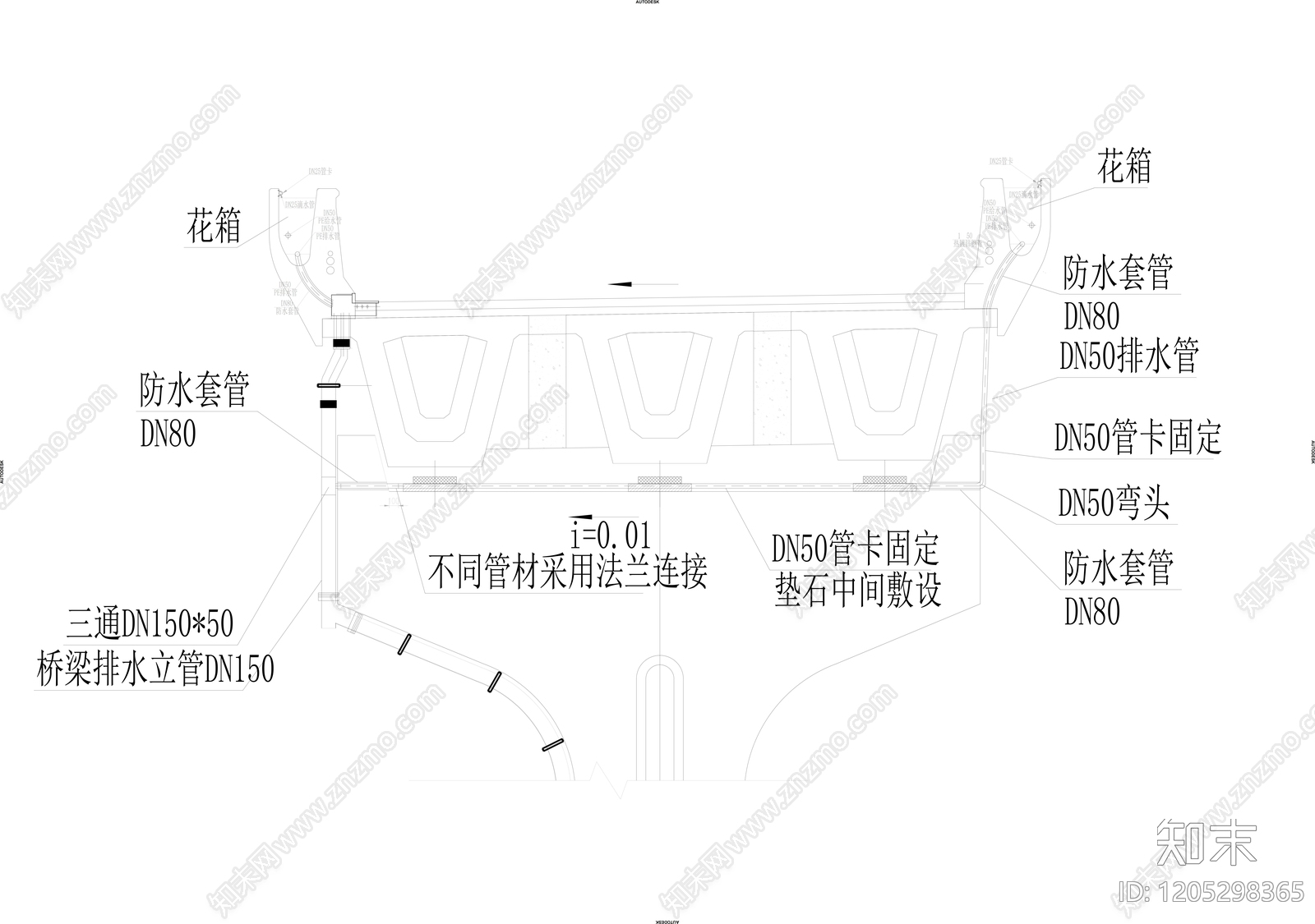 垂直绿化cad施工图下载【ID:1205298365】