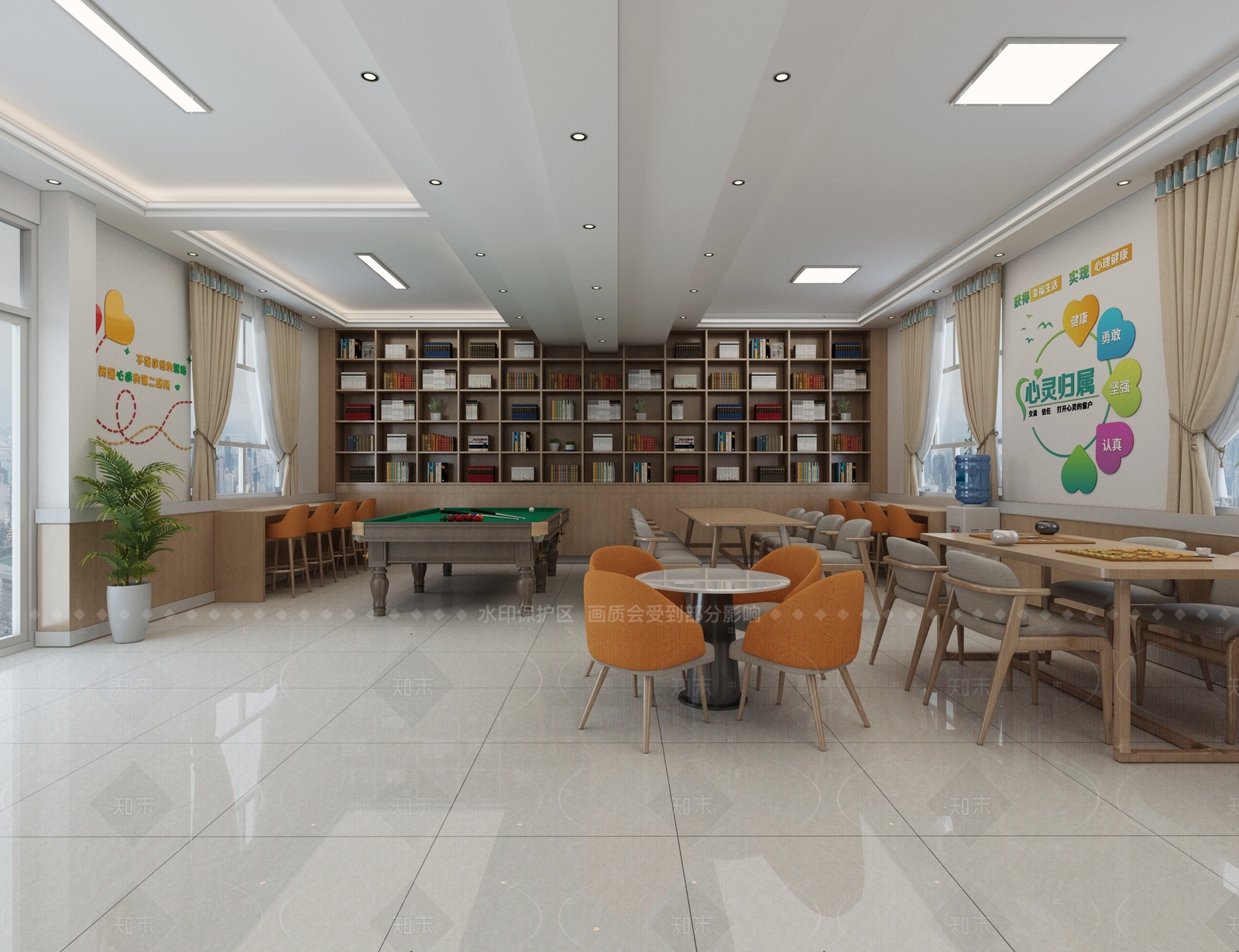 现代其他公共空间3D模型下载【ID:1205301121】