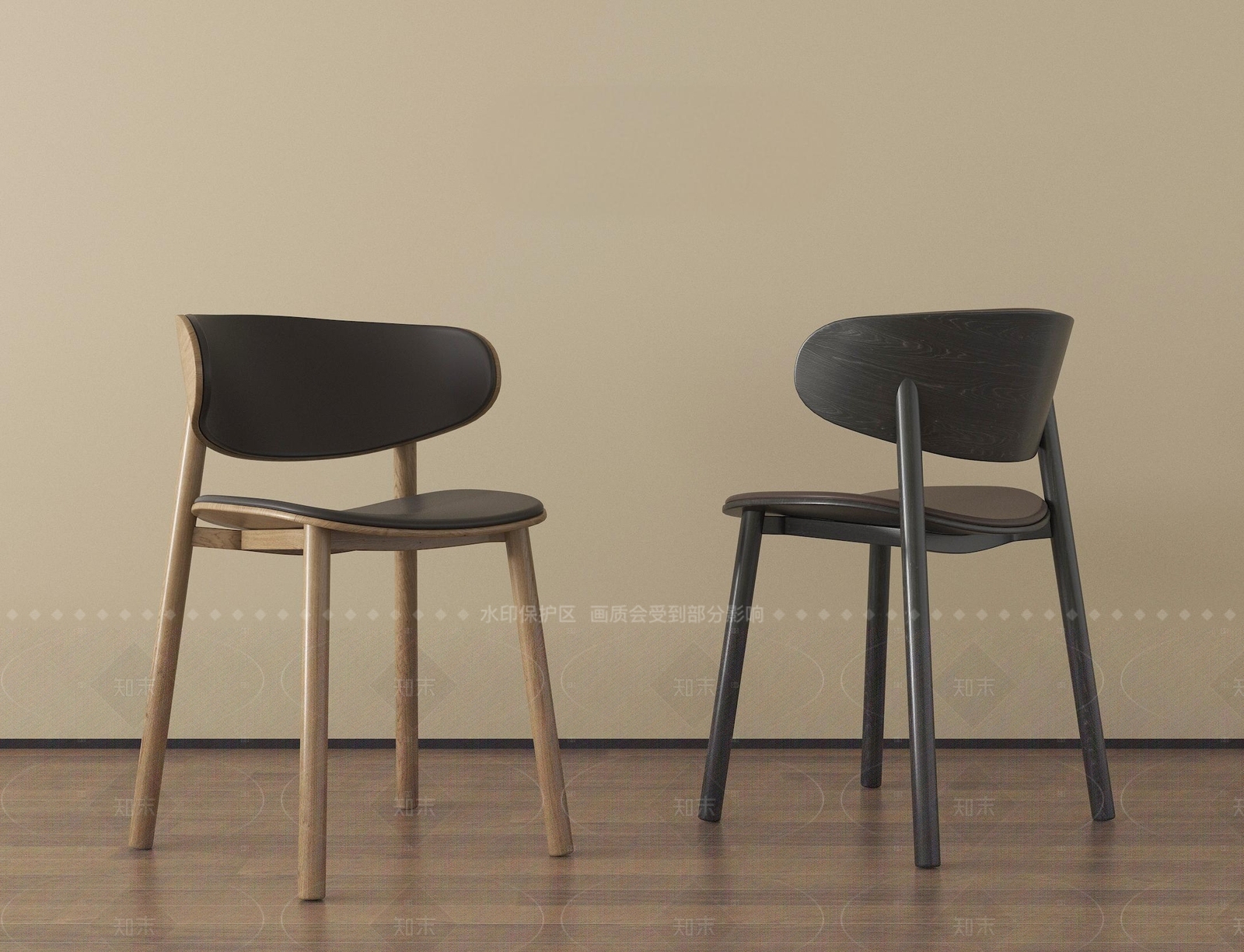 现代其他椅子3D模型下载【ID:1205307821】