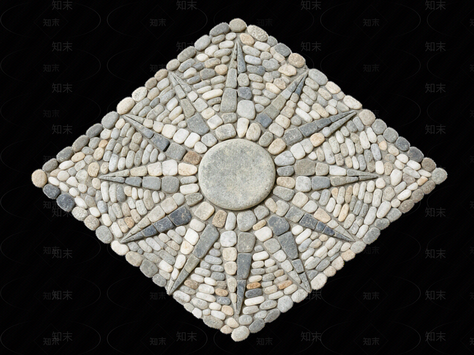 中式美式鹅卵石贴图下载【ID:1205308639】