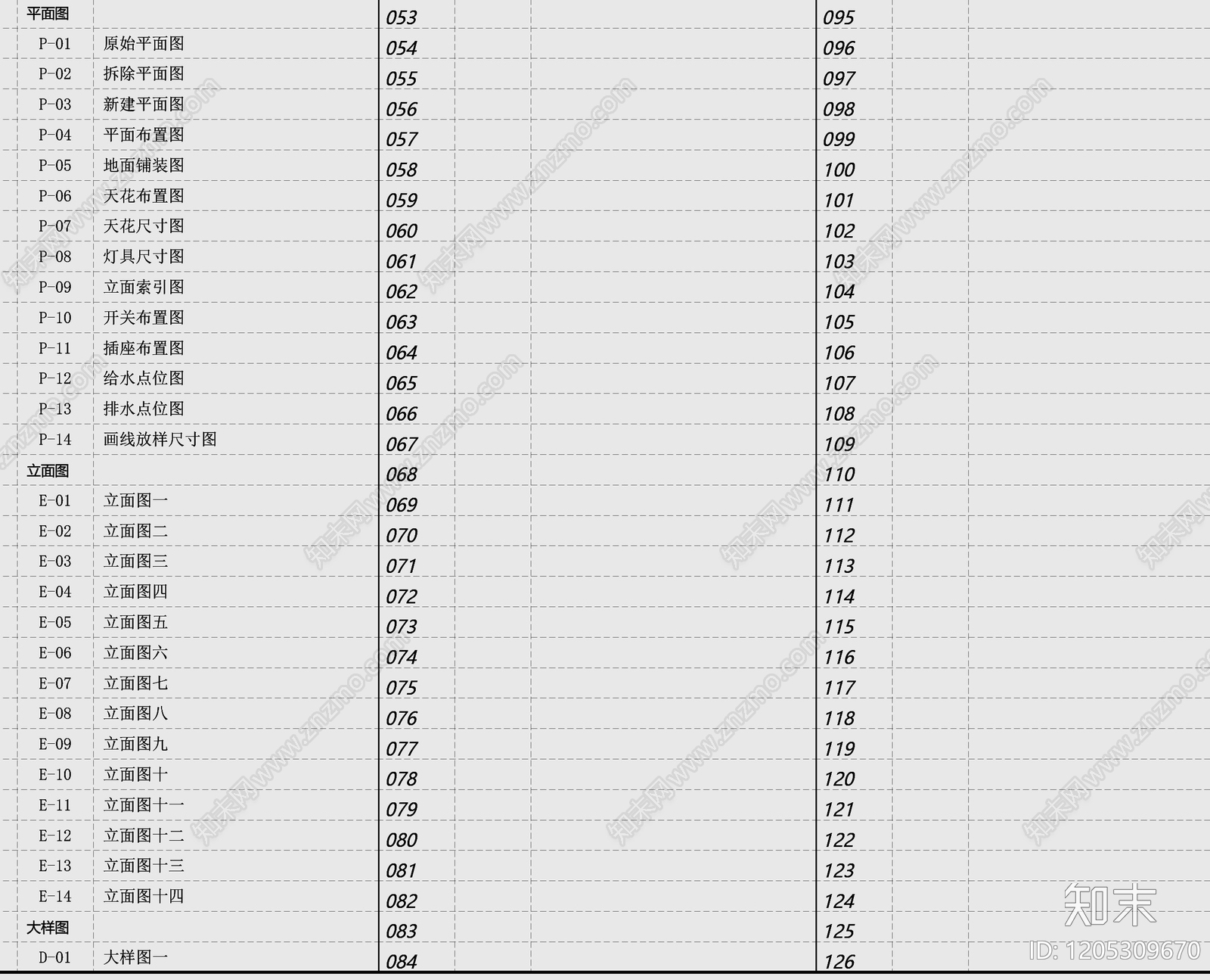 现代复古其他商业空间cad施工图下载【ID:1205309670】