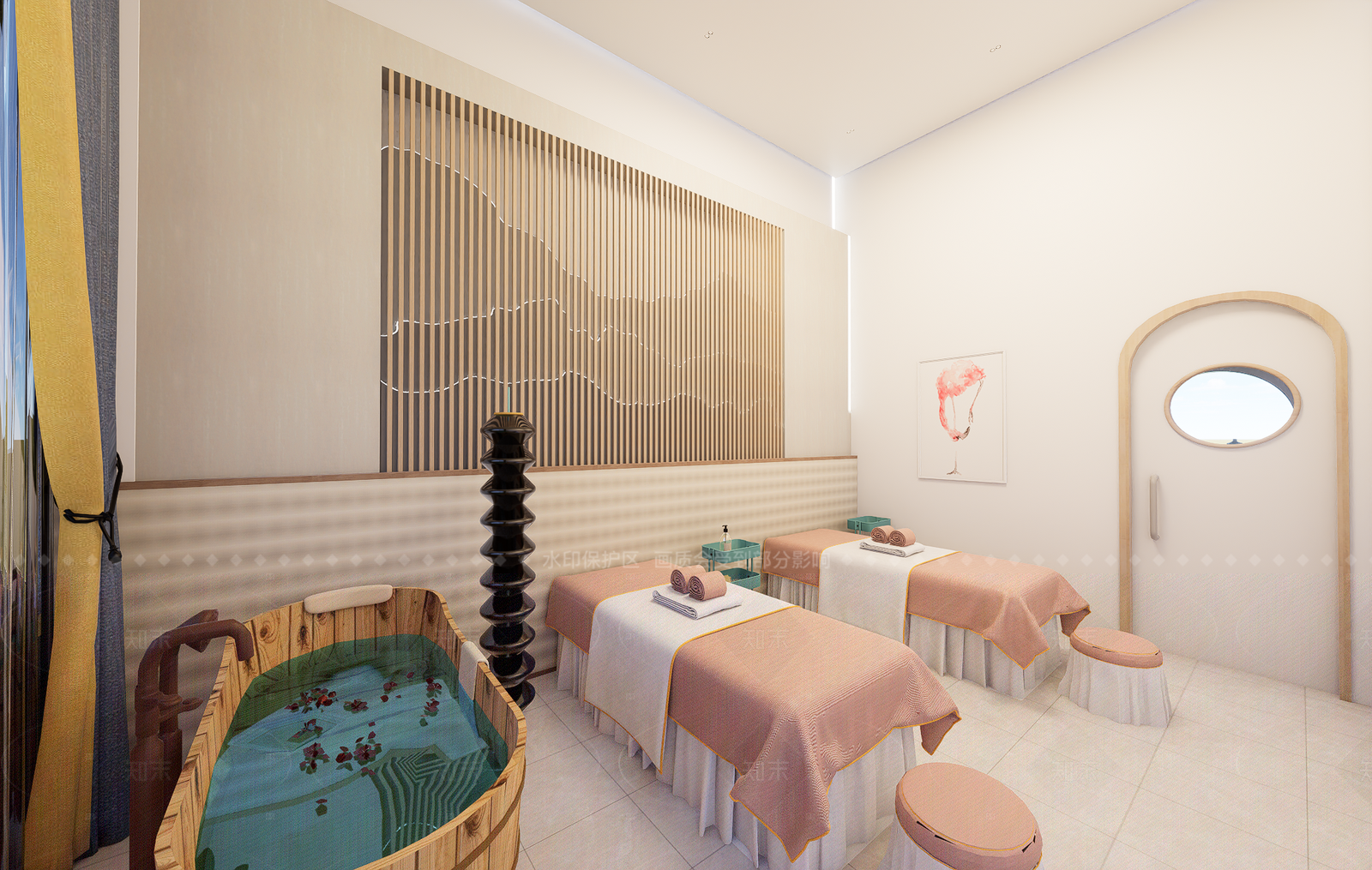 现代简约母婴店SU模型下载【ID:1205311157】