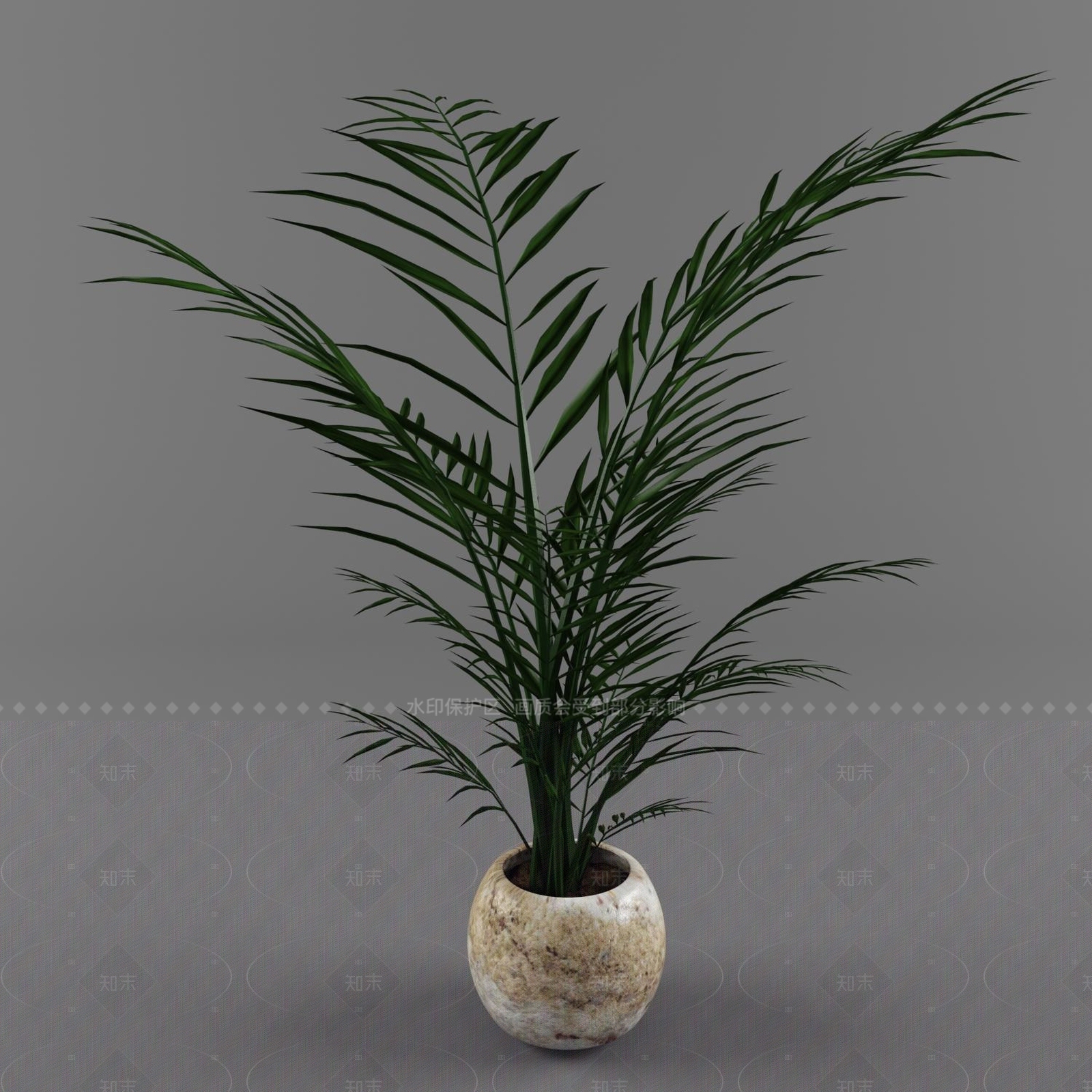 盆栽3D模型下载【ID:1205312754】
