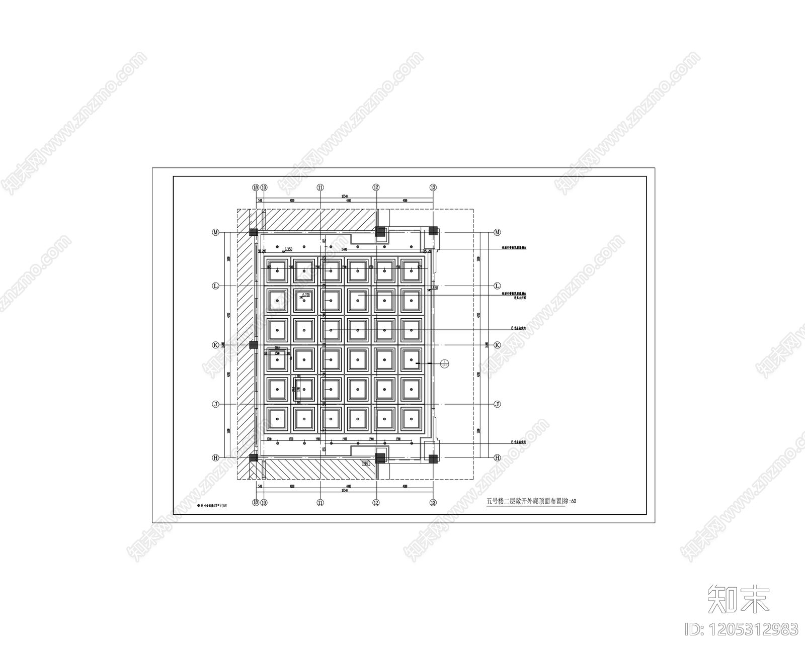 现代其他工装空间cad施工图下载【ID:1205312983】
