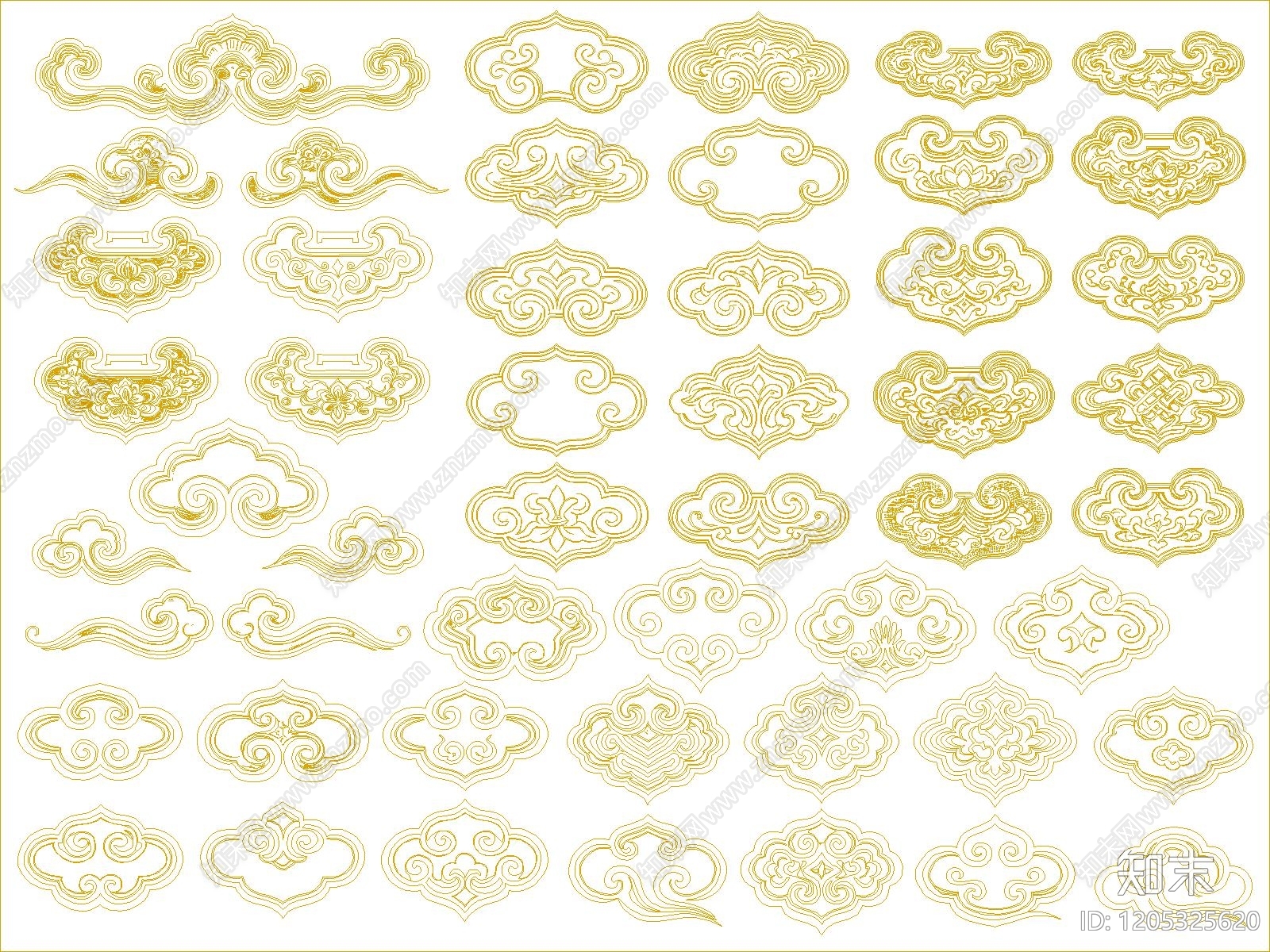 雕花施工图下载【ID:1205325620】