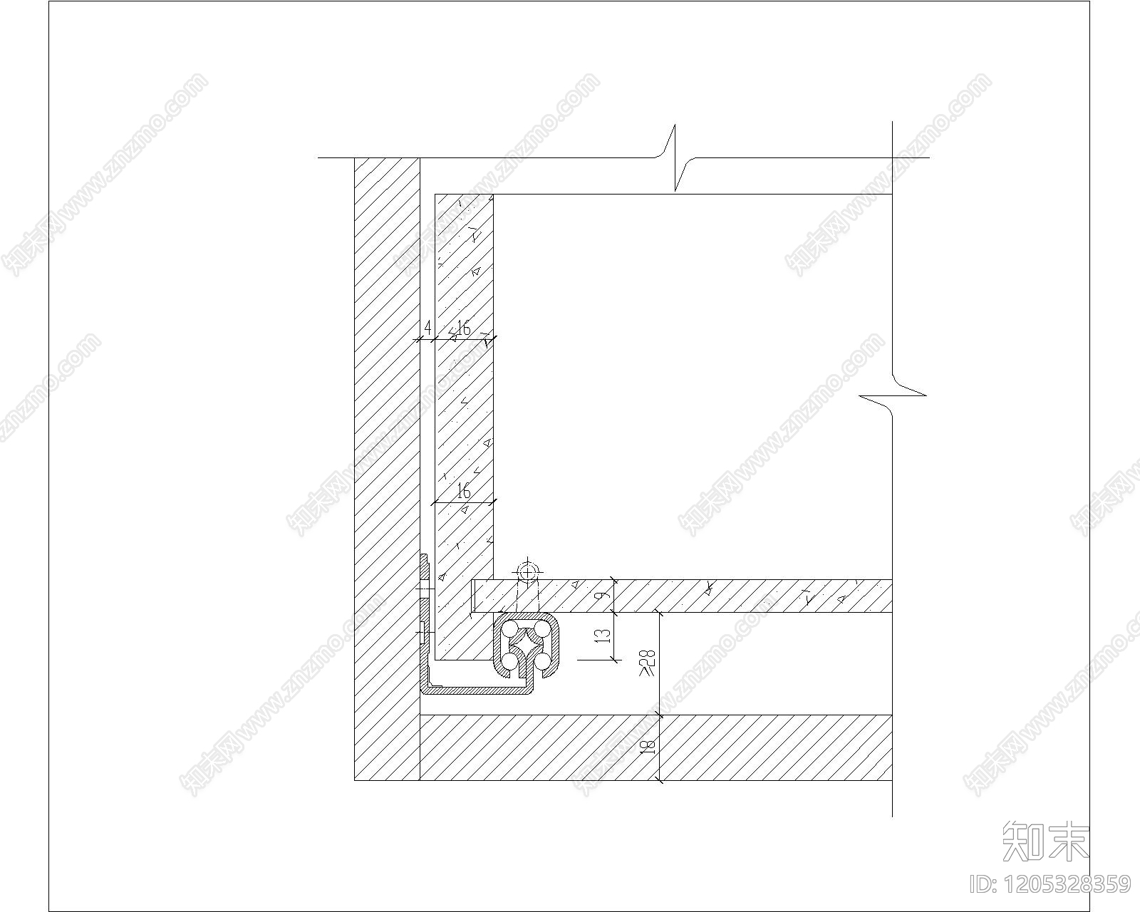 综合家具节点cad施工图下载【ID:1205328359】