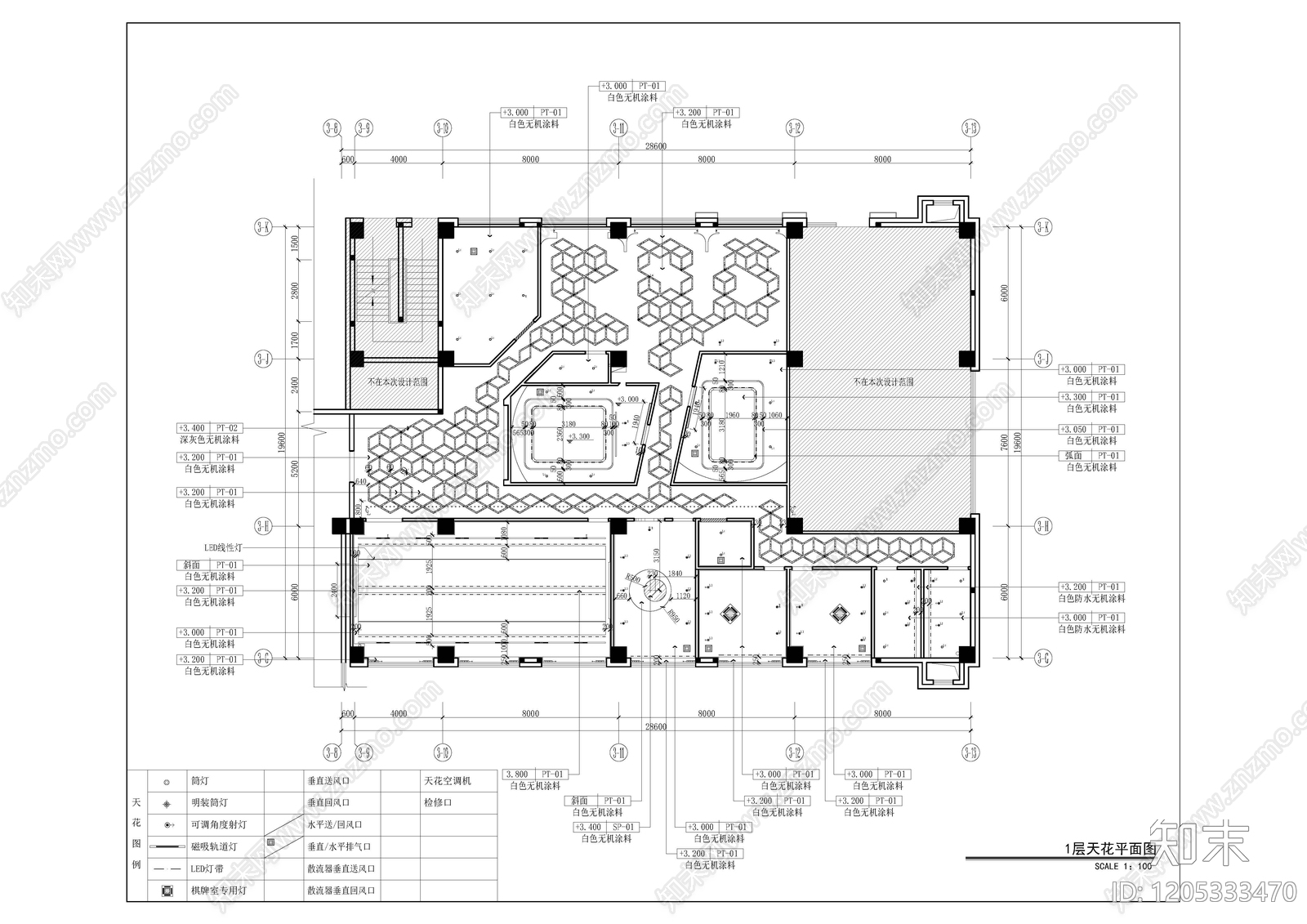 其他办公空间cad施工图下载【ID:1205333470】
