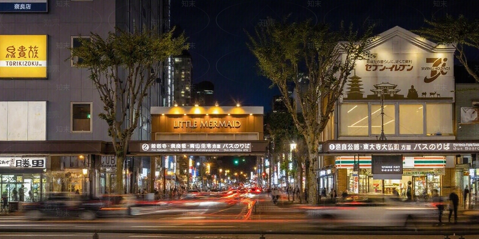 现代街道外景贴图下载【ID:1205334487】