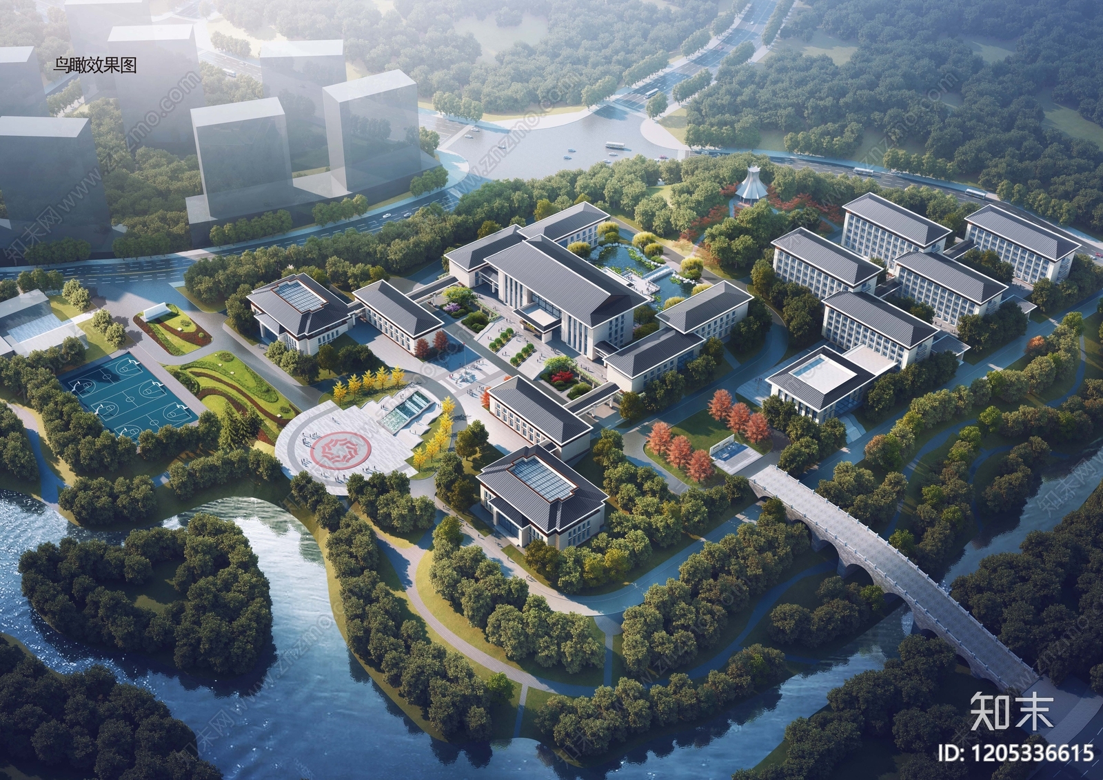 现代新中式其他公共建筑下载【ID:1205336615】