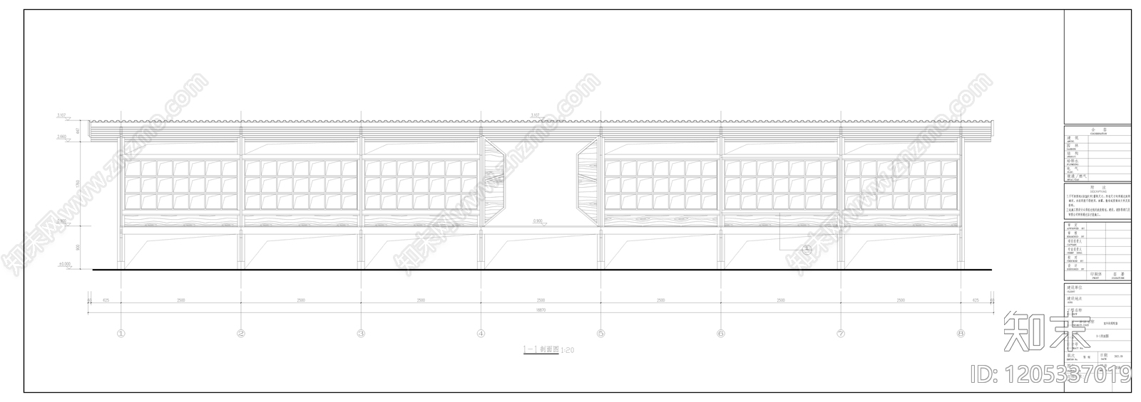 现代原木其他景观cad施工图下载【ID:1205337019】