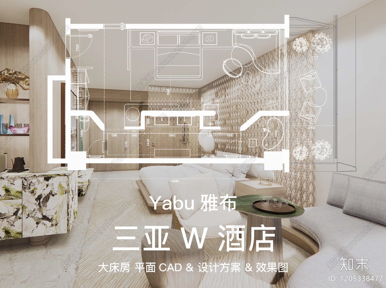 酒店客房施工图下载【ID:1205338477】