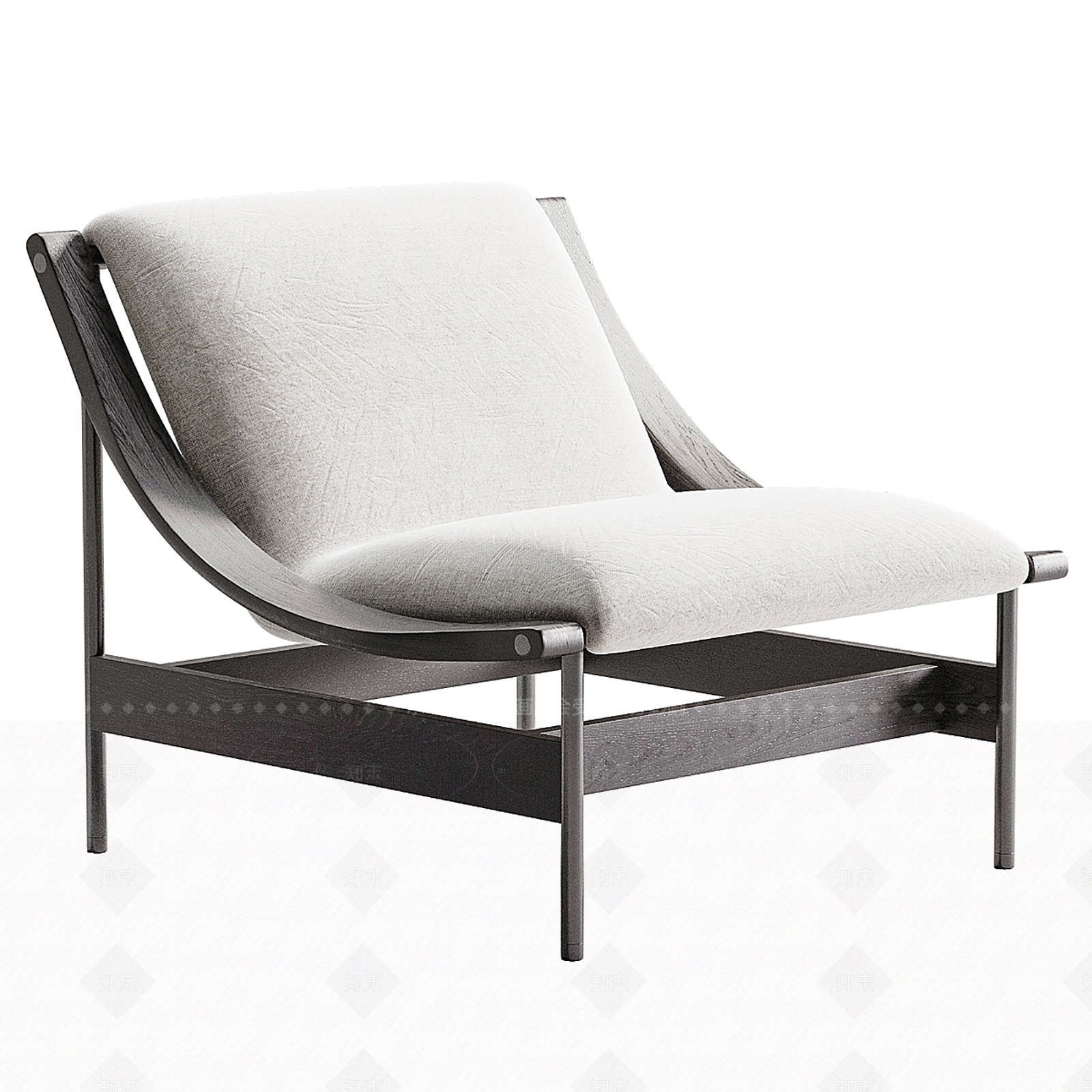 现代休闲椅SU模型下载【ID:1205343900】