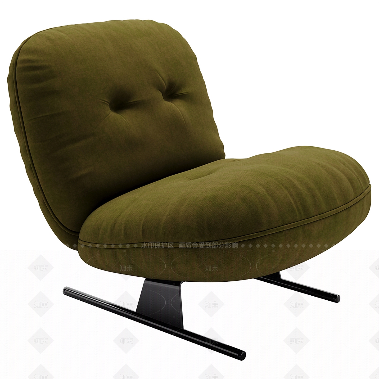 现代休闲椅SU模型下载【ID:1205344073】