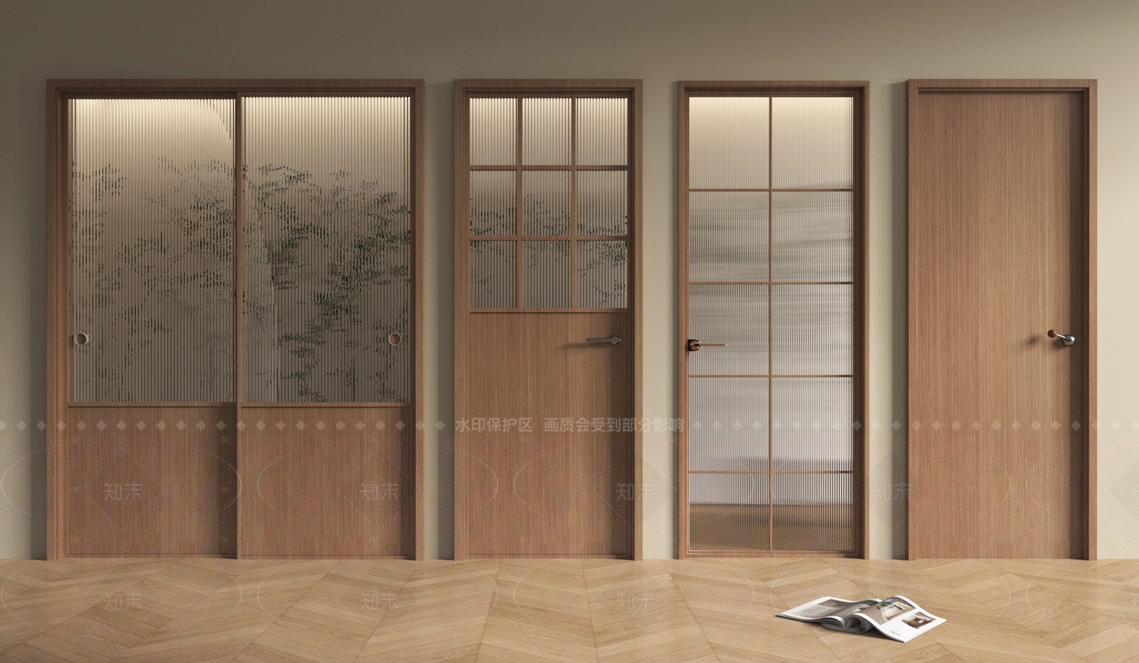 中古单开门SU模型下载【ID:1205358761】