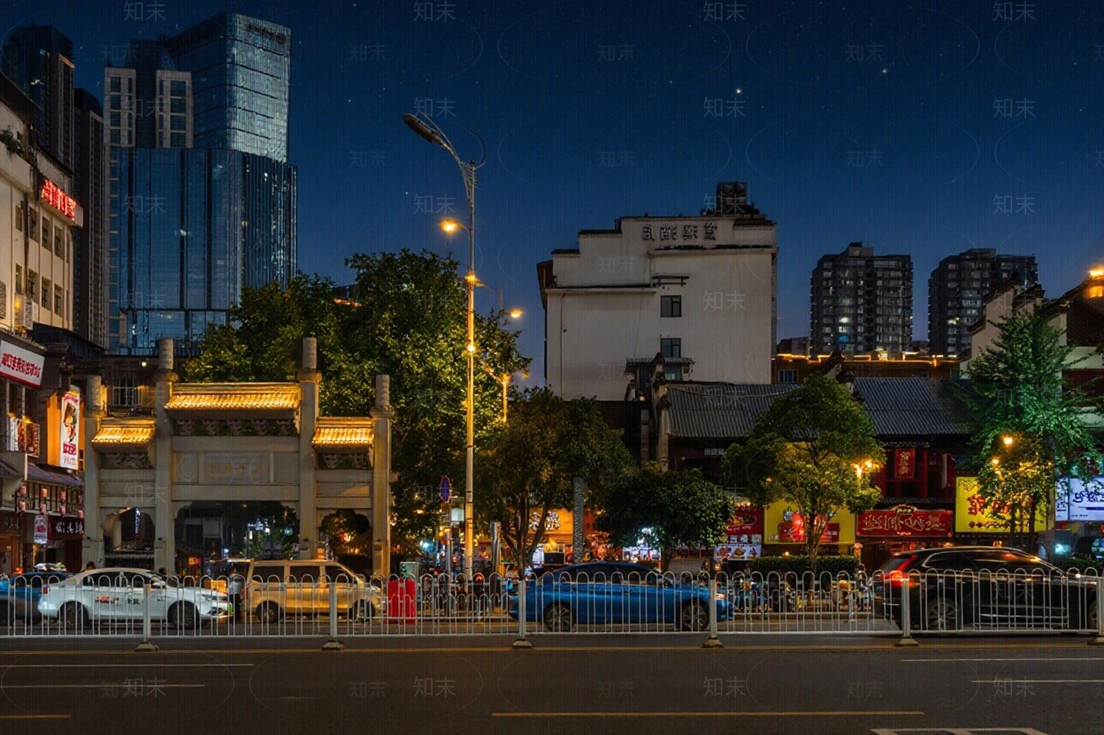 街道外景贴图材质精品下载_VRay贴图_知末网